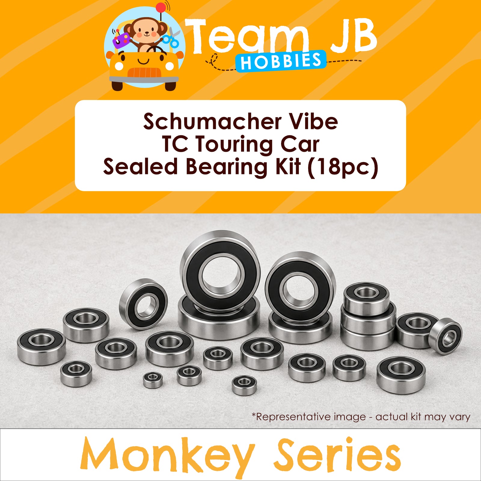 Schumacher Vibe TC Touring Car - Sealed Bearing Kit