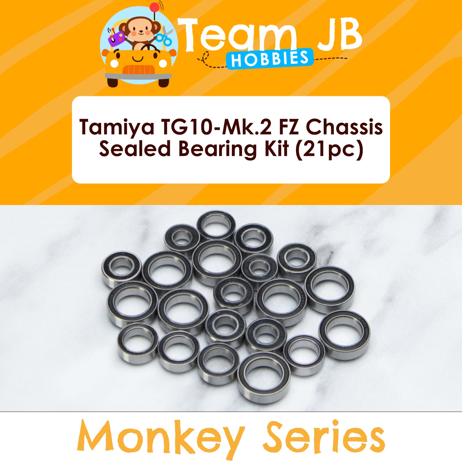 Tamiya TG10-Mk.2 FZ Chassis - Sealed Bearing Kit