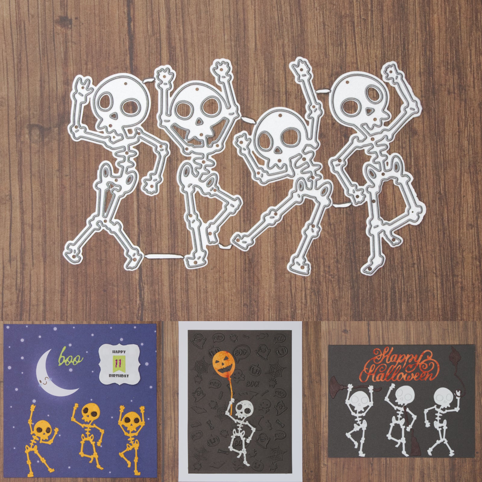 Dancing Skeletons Cutting Dies