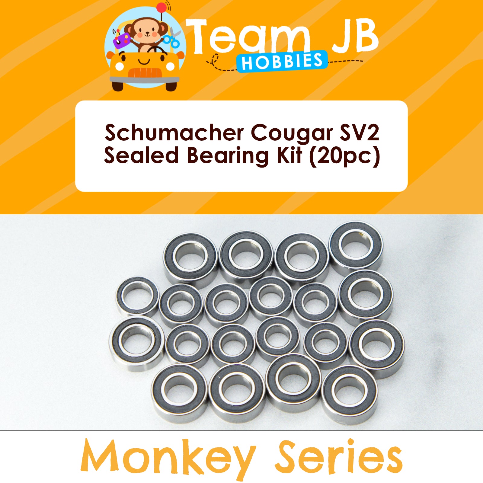 Schumacher Cougar SV2 - Sealed Bearing Kit