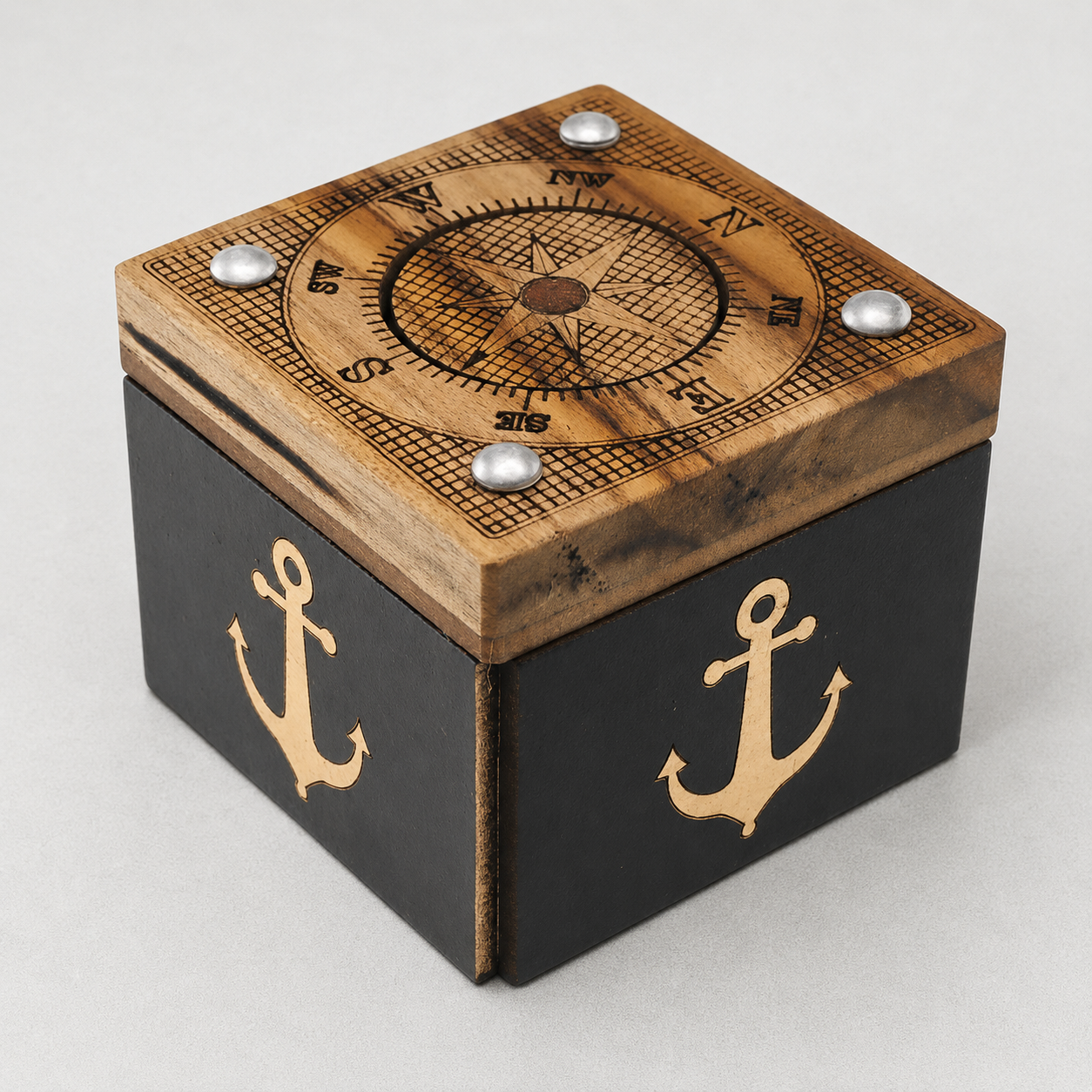 Compass Box – Intermediate Puzzle Box by Jean Claude Constantin