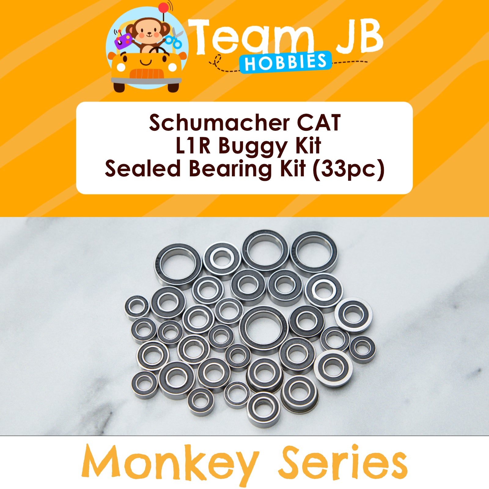 Schumacher CAT L1R Buggy Kit - Sealed Bearing Kit