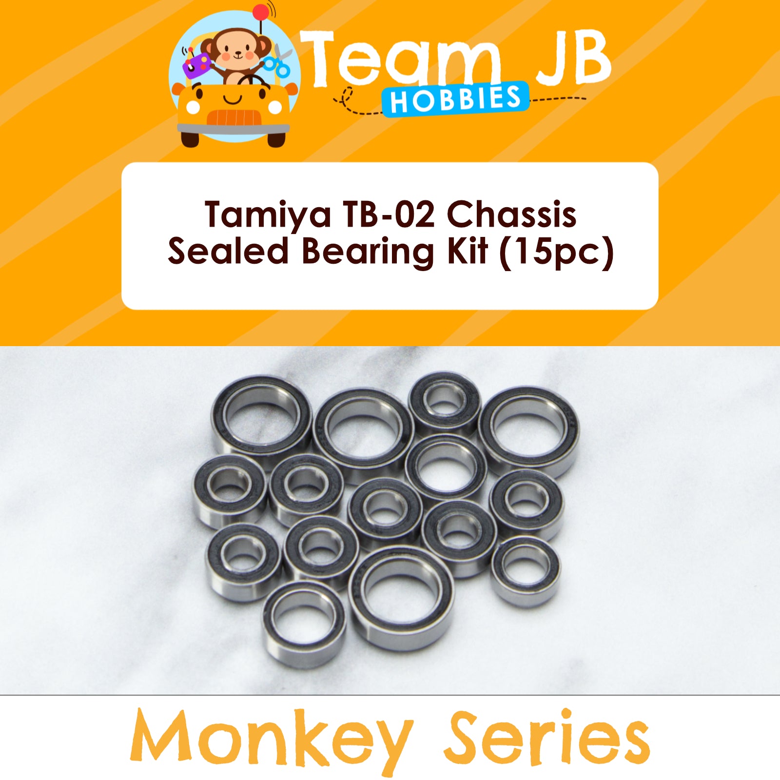 Tamiya TB-02 Chassis  - Sealed Bearing Kit