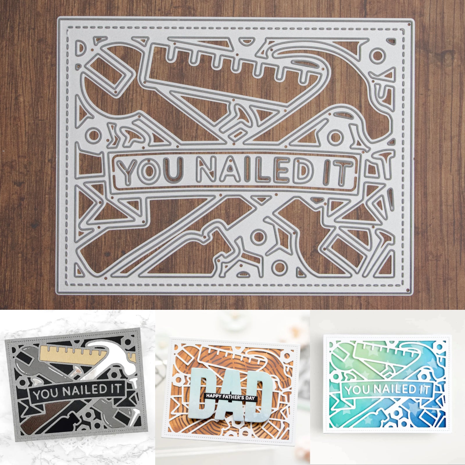 You Nailed It Tools Background Cutting Dies