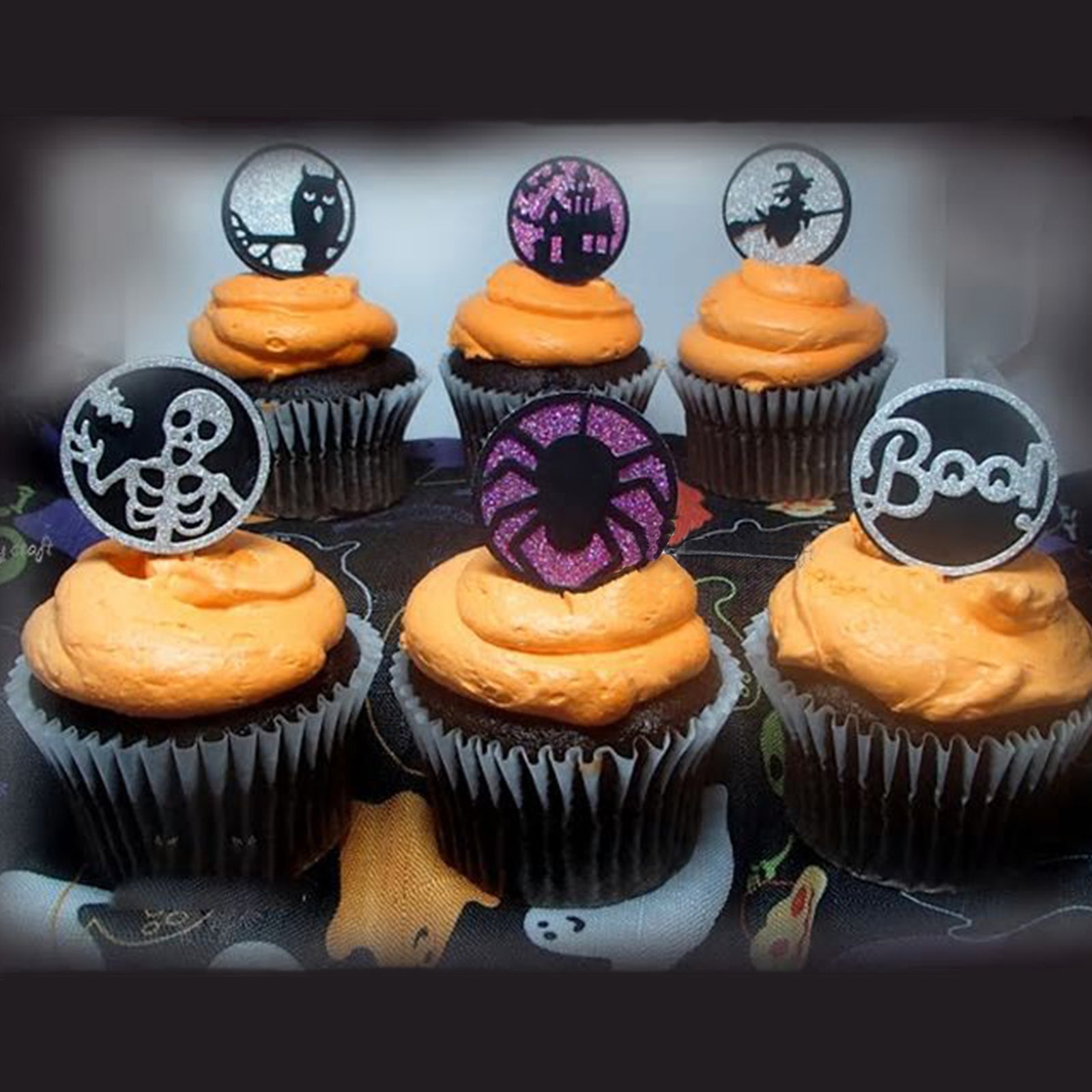 Halloween Circular Frames Cutting Dies