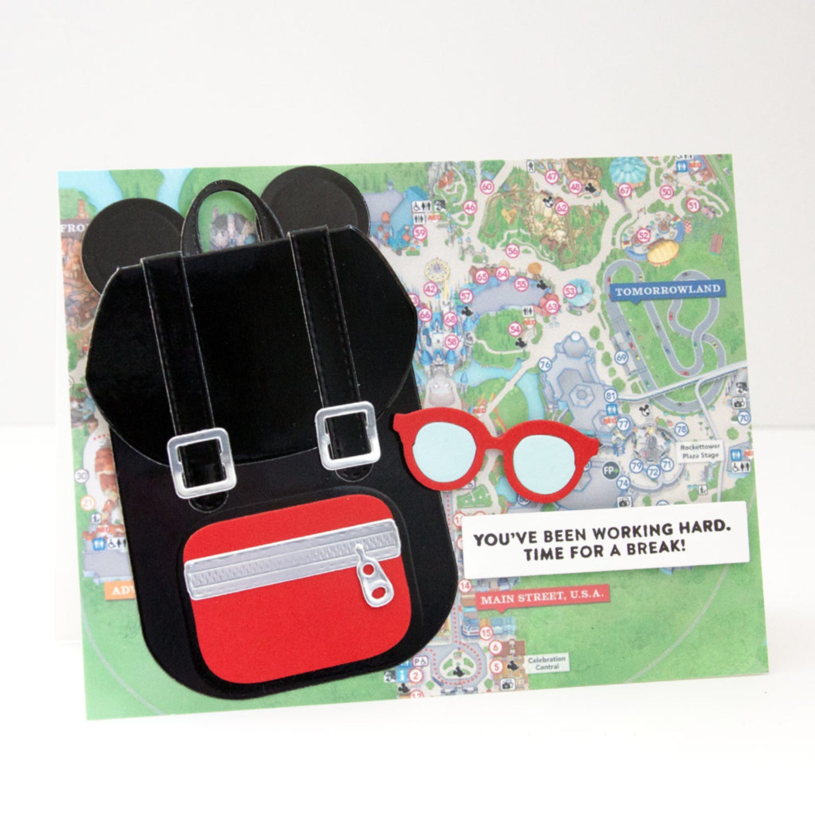 You Rule! Backpack w School Supplies Cutting & Embossing Dies