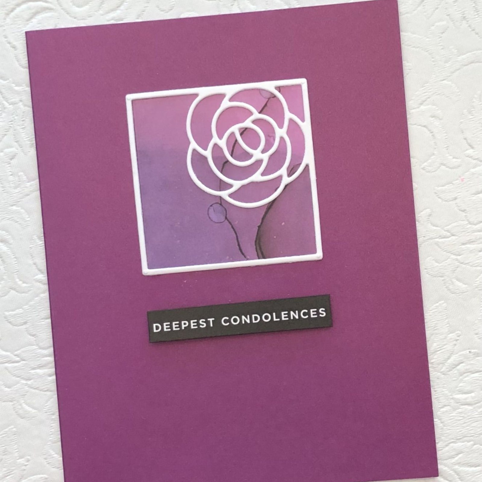 Square Framed Flowers Cutting Dies