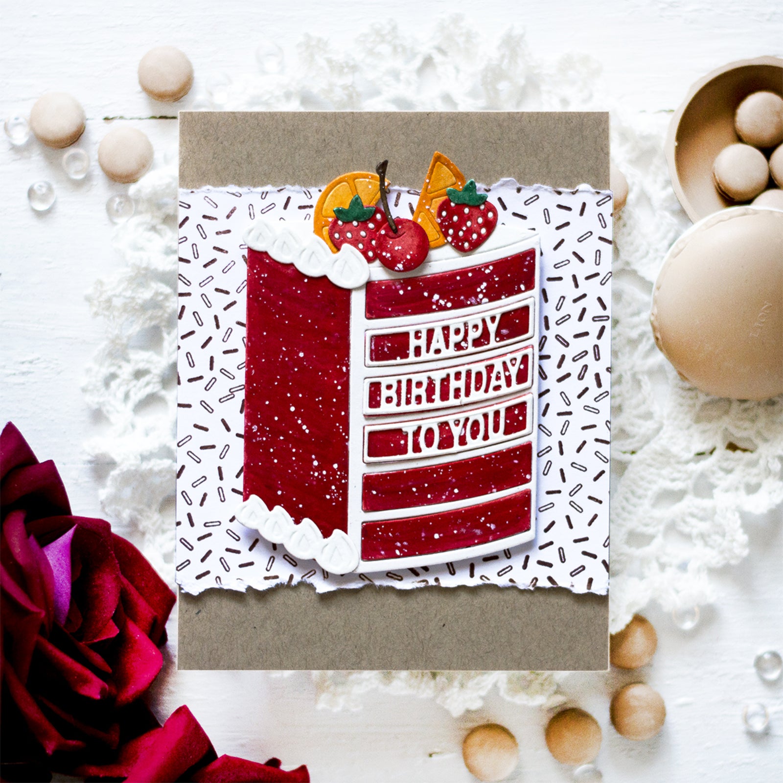 You Can Have Your Cake and Eat It Too Birthday Cutting Dies