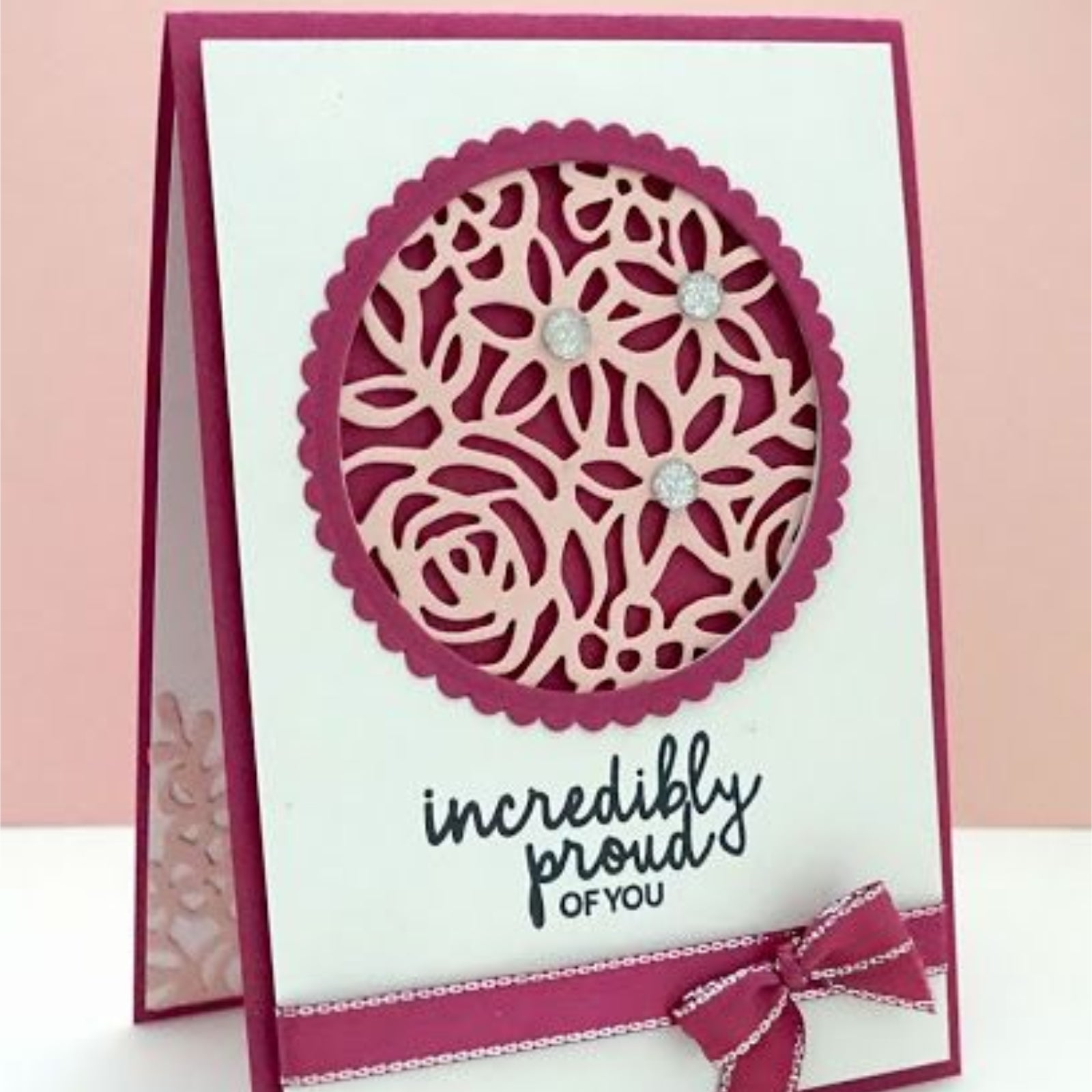 Flowers & Leaves Corner w Butterfly Cutting Dies