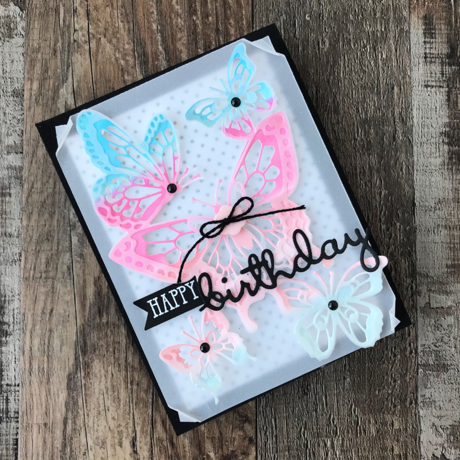 So Many Occasions Sentiment Words Cutting Dies & Stamps Set