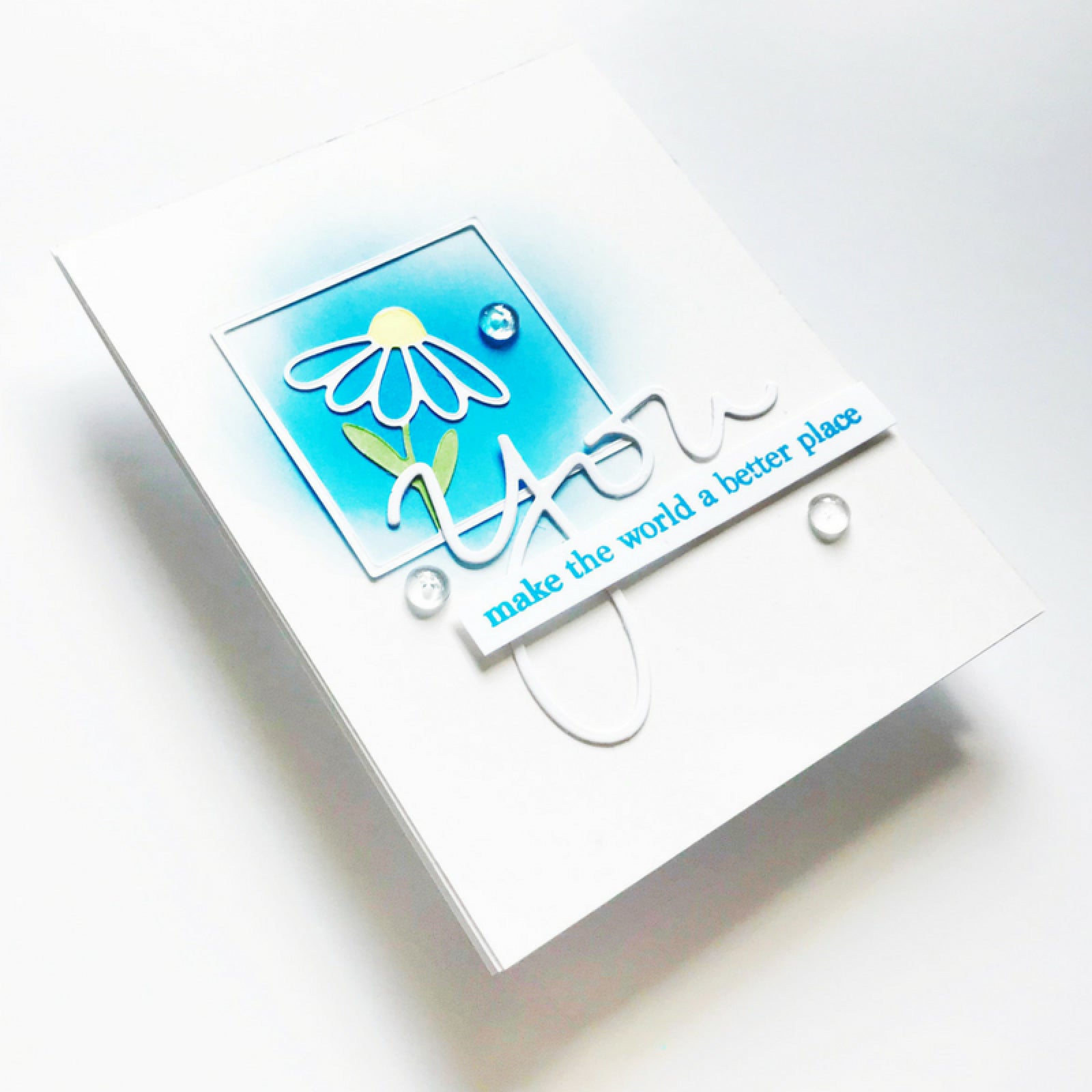 Square Framed Flowers Cutting Dies