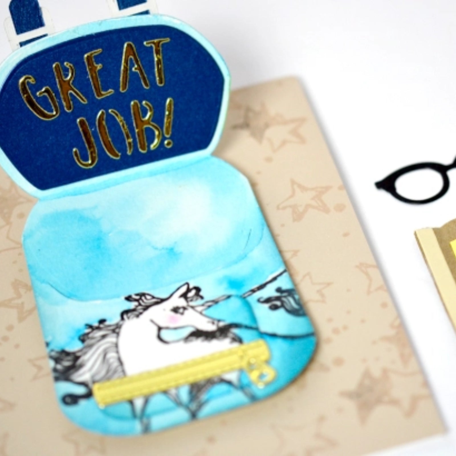 You Rule! Backpack w School Supplies Cutting & Embossing Dies