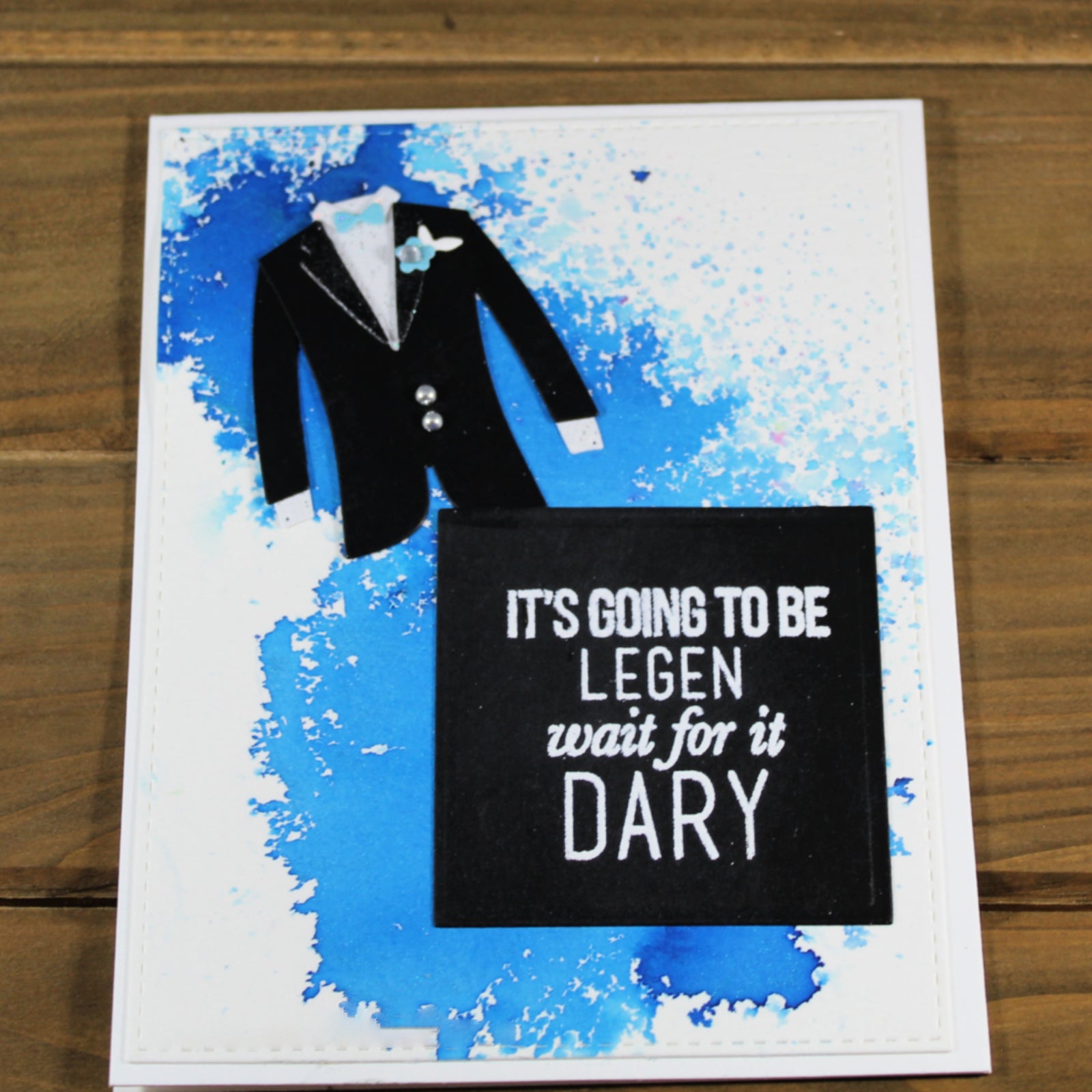 Bride & Groom Formalwear Cutting Die Set