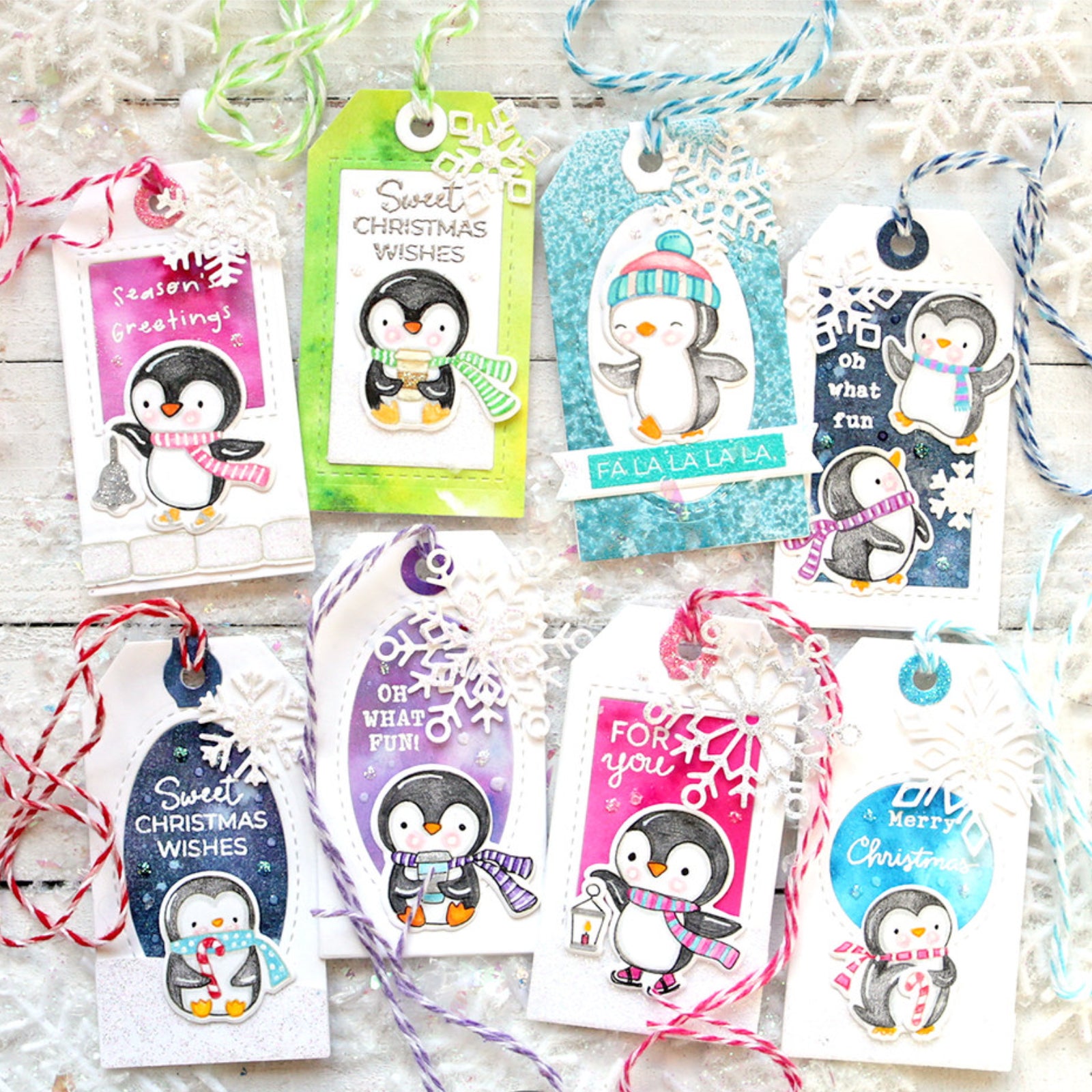 Oh What Fun Winter Animal Friends Cutting Dies & Stamps Set