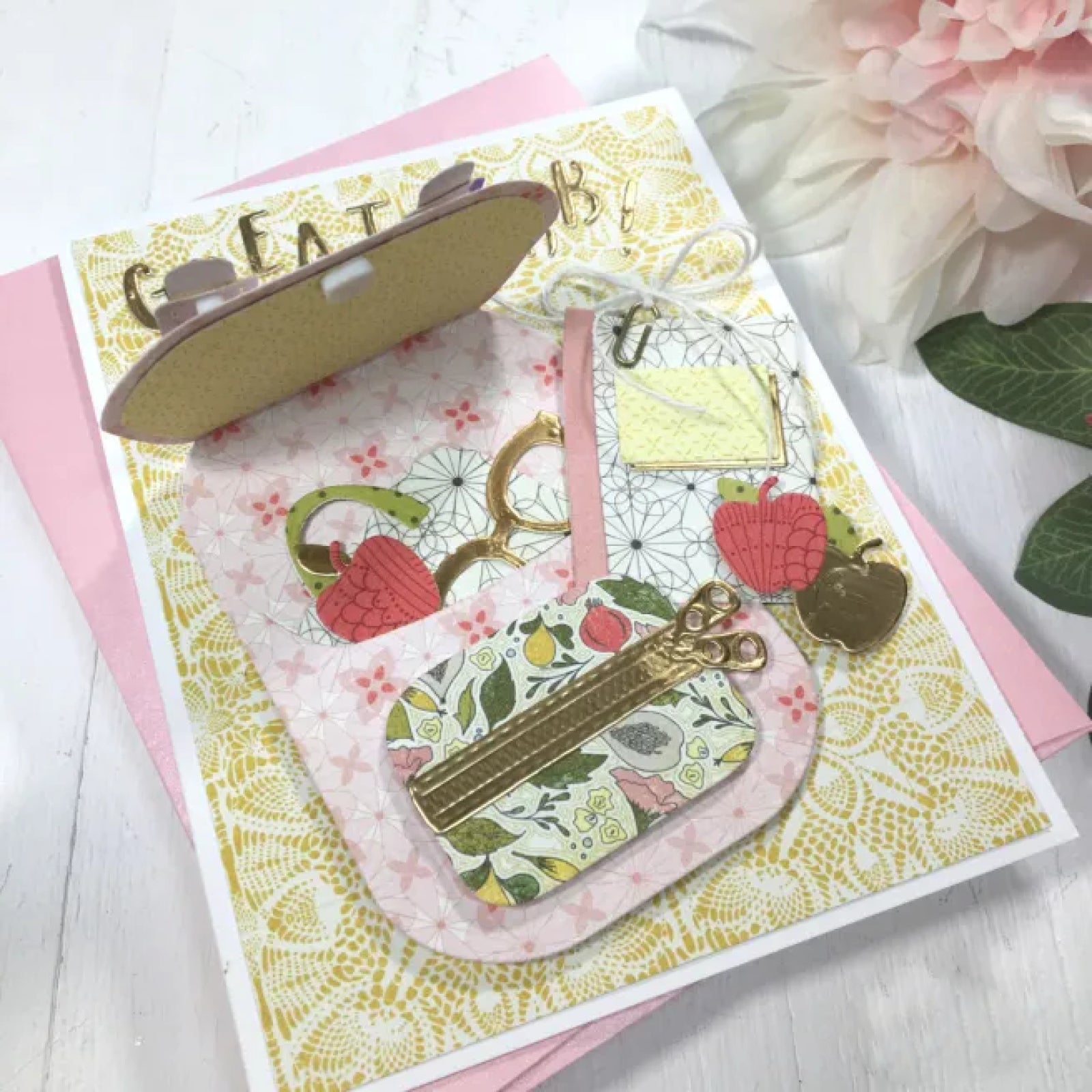 You Rule! Backpack w School Supplies Cutting & Embossing Dies