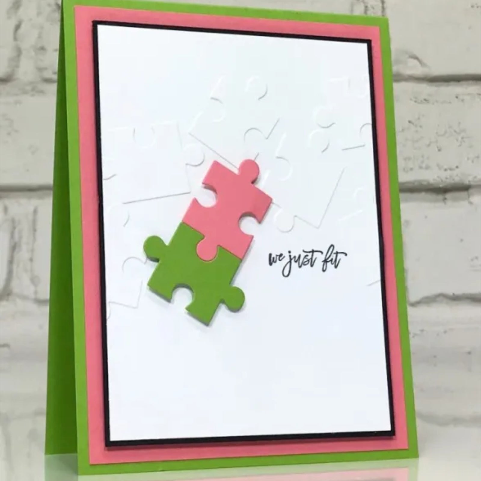 You Are My Missing Piece Jigsaw Puzzle Cutting Dies & Stamps Set