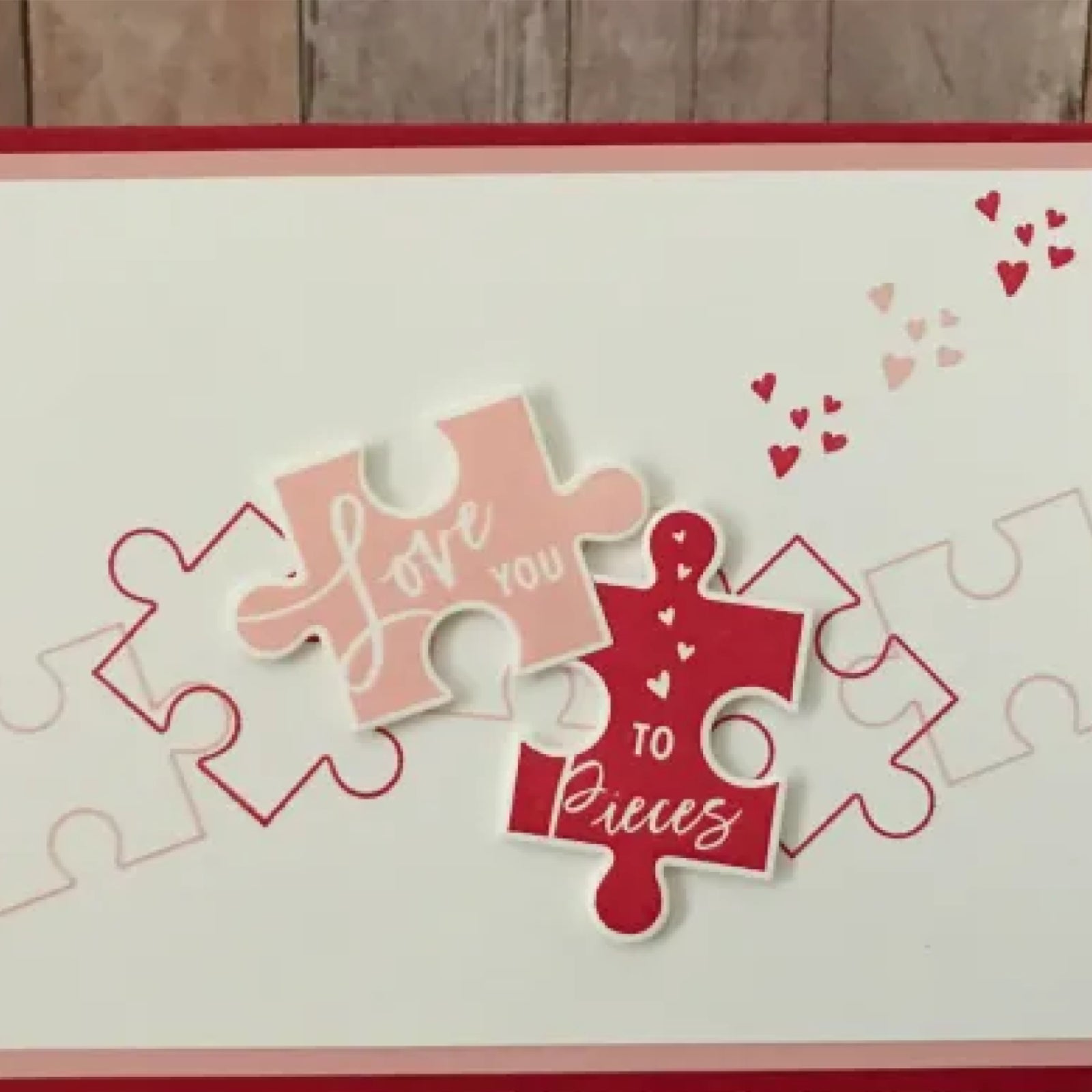 You Are My Missing Piece Jigsaw Puzzle Cutting Dies & Stamps Set
