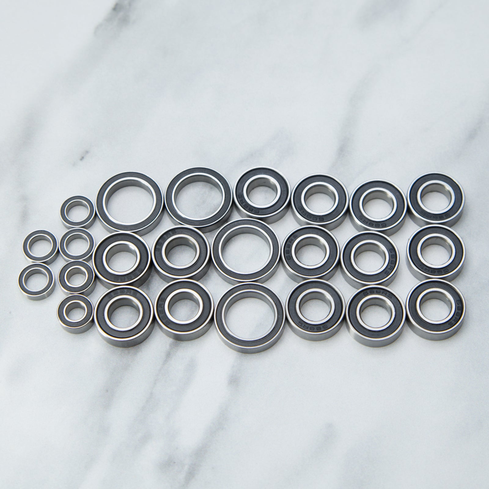 XRAY XB8 '20, '21, '22, '23 '24 Nitro, XT8 '22, '24 Nitro - 24 Pcs Bearings Kit