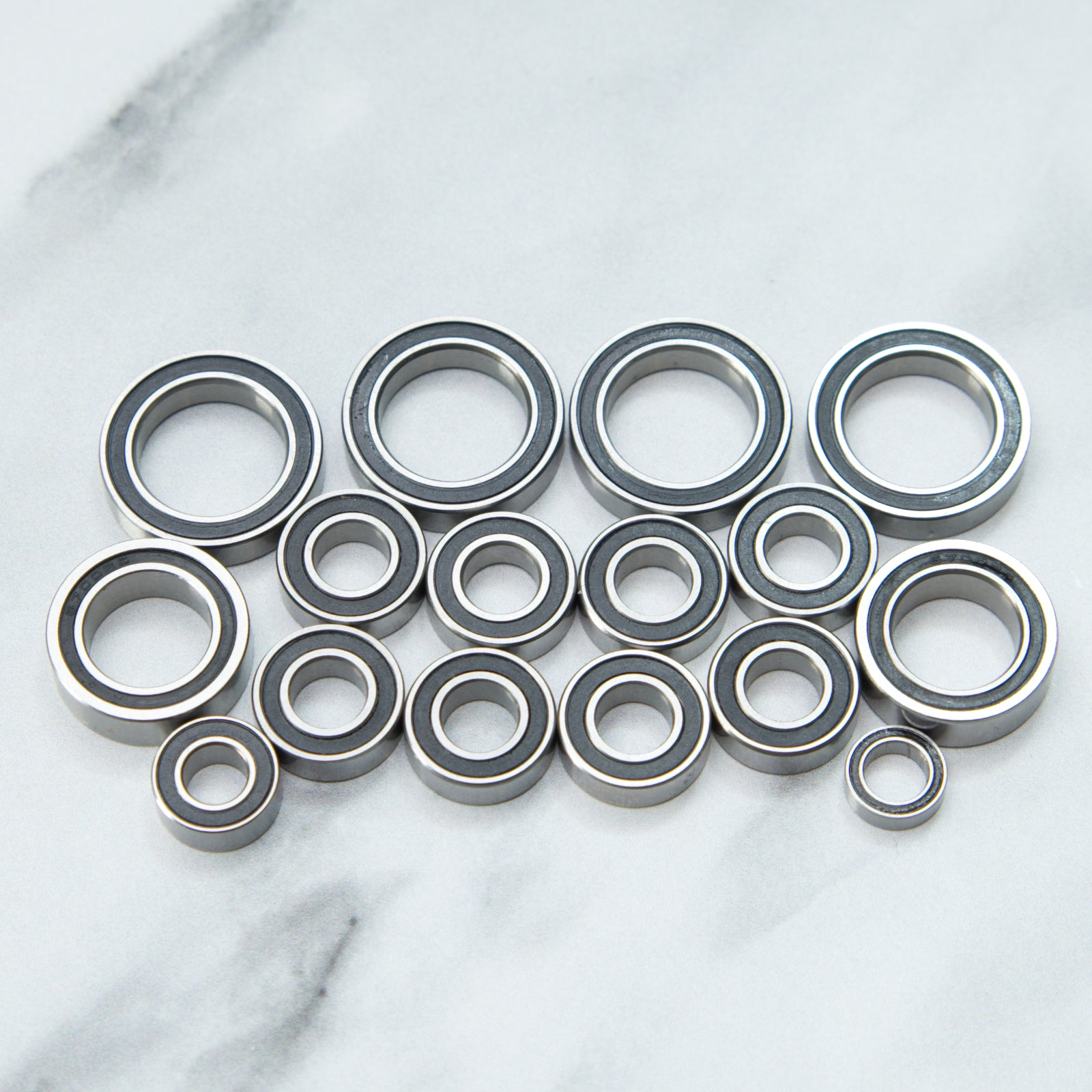 Arrma Gorgon 4X2, Mega 550, Brushed, Fury 223S BLX, Vorteks -16 Pcs Bearings Kit