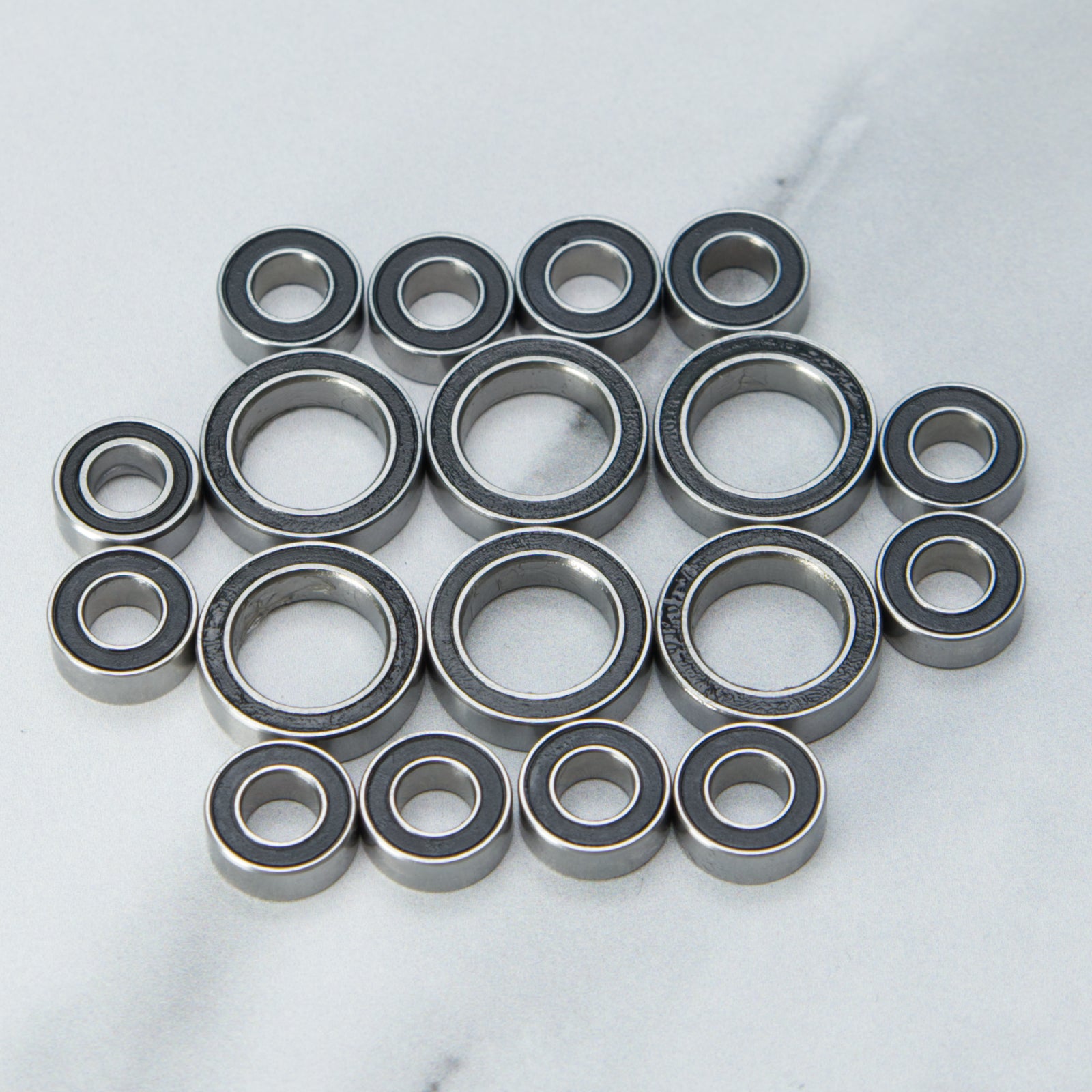 HPI WR8 Flux, 1996 Escort Cosworth RTR - 18 Pcs Bearings Kit