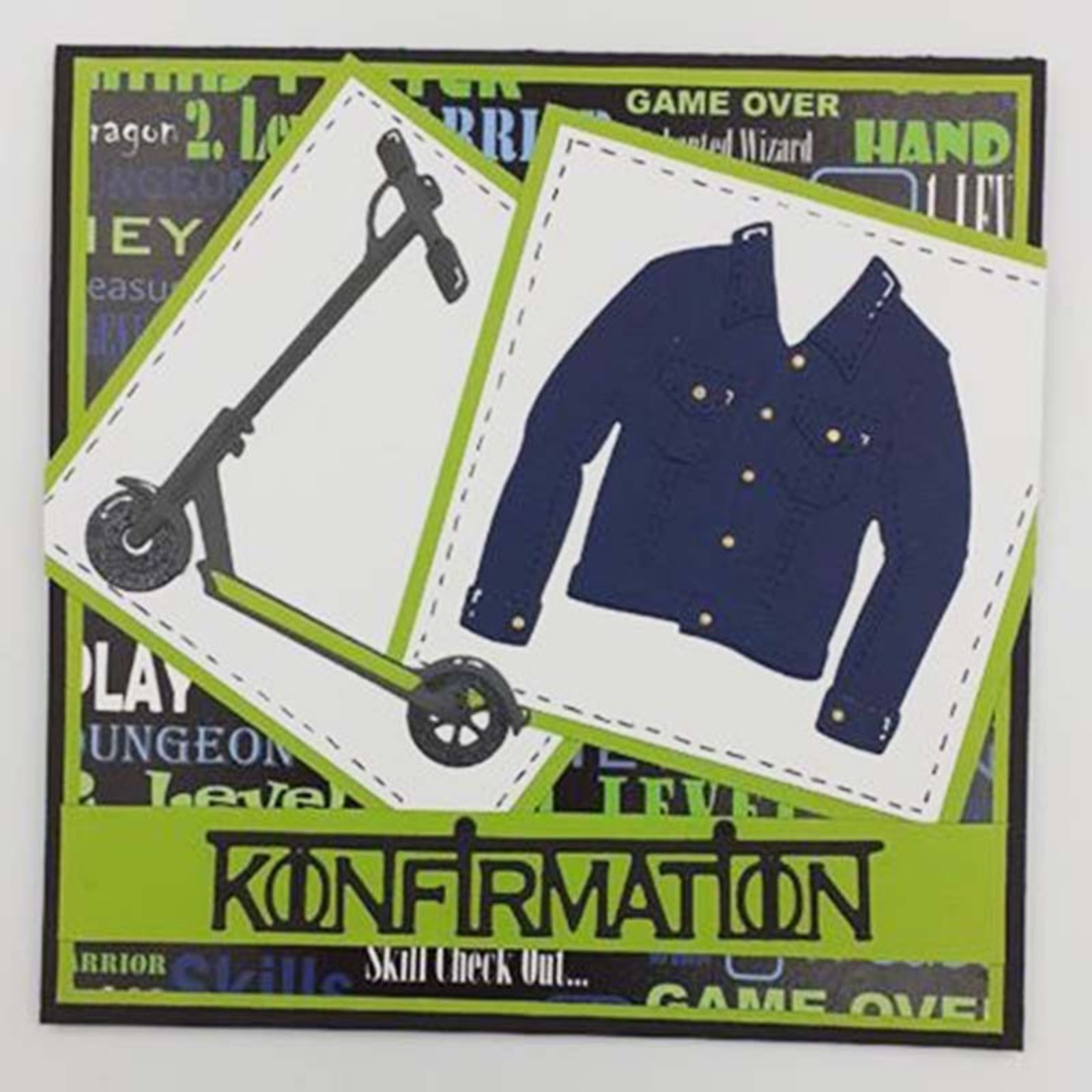 Kids Scooter Cutting Dies