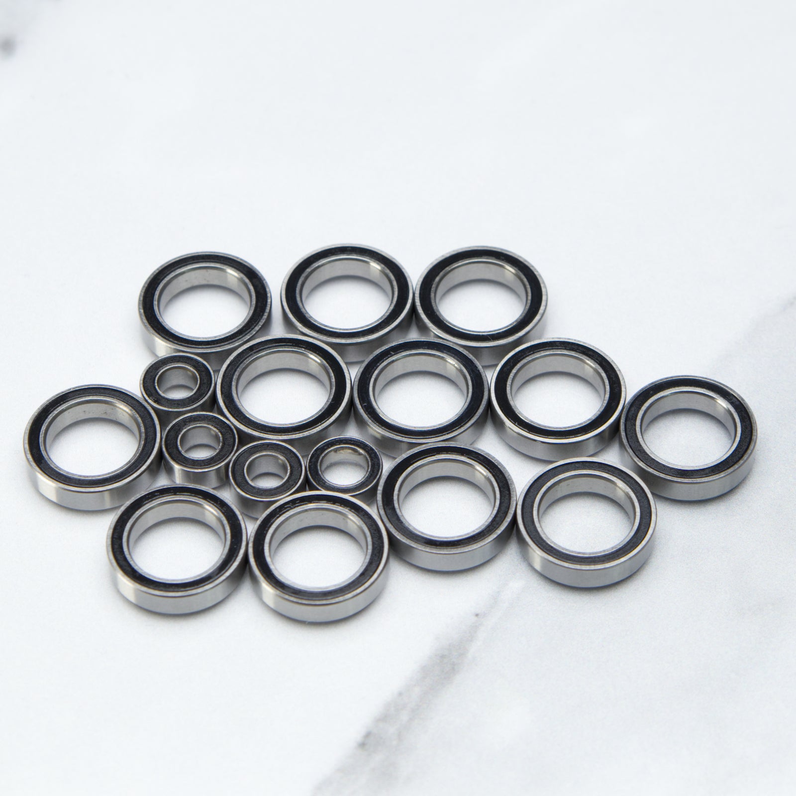 Kyosho Fazer Mk2, Mad Van VE, Rage 2.0 - 16 Pcs Rubber Sealed Bearings Kit