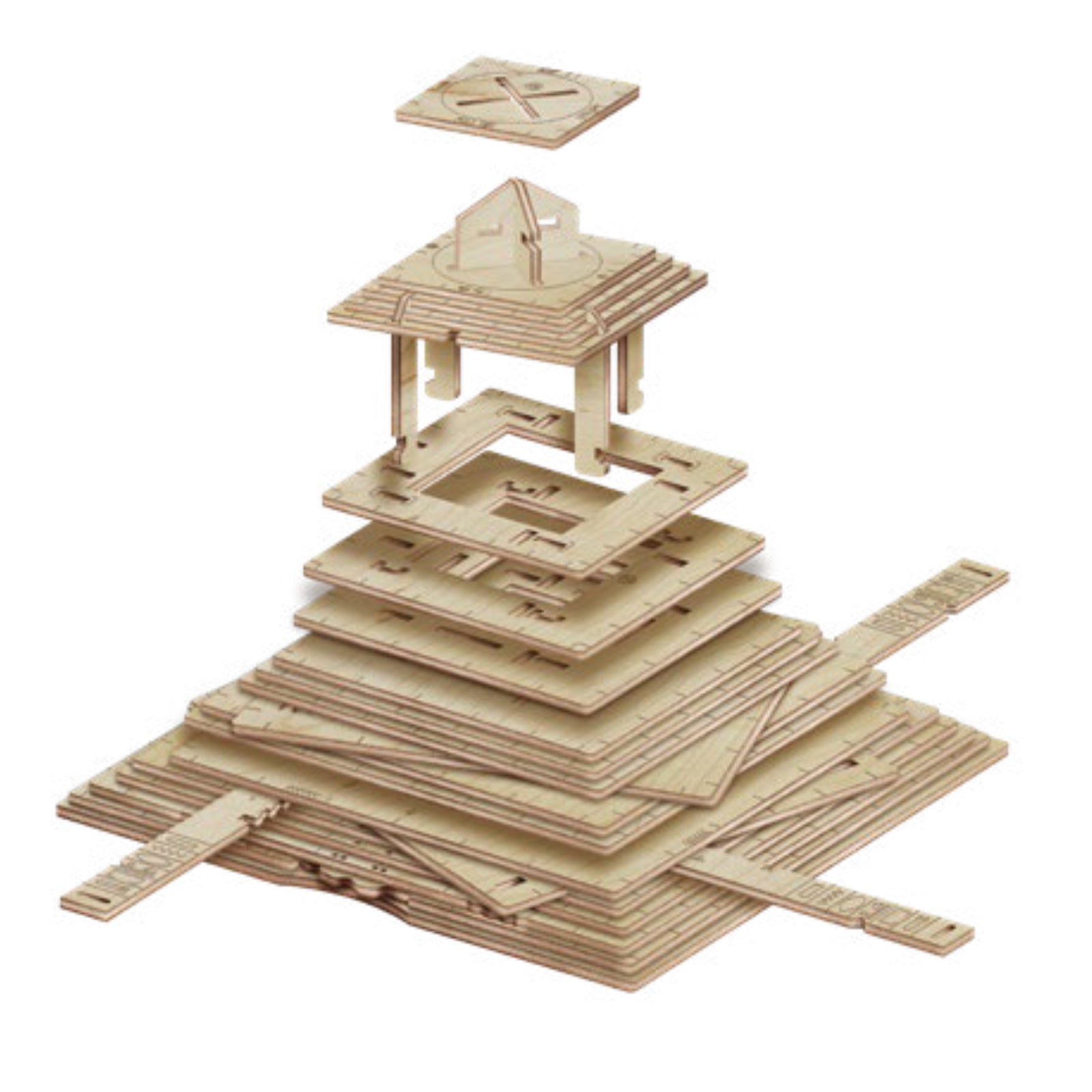 DIY Quest Pyramid - Build and Solve 3d Puzzle Box - Level 9 - ESC Welt