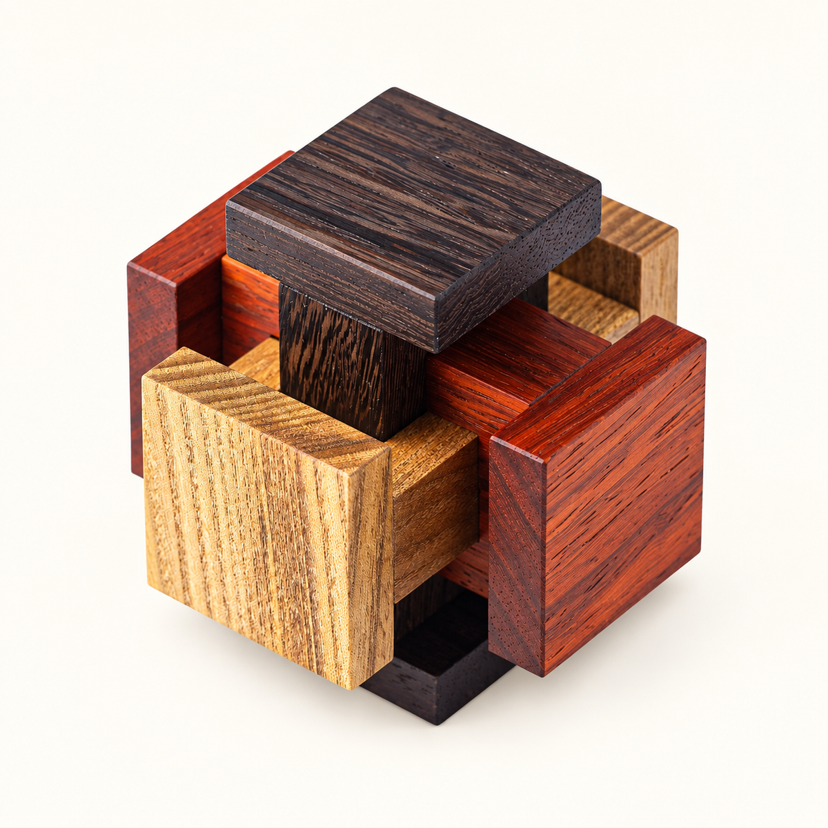 Dikkop - Intermediate Burr Puzzle by Pelikan Puzzles