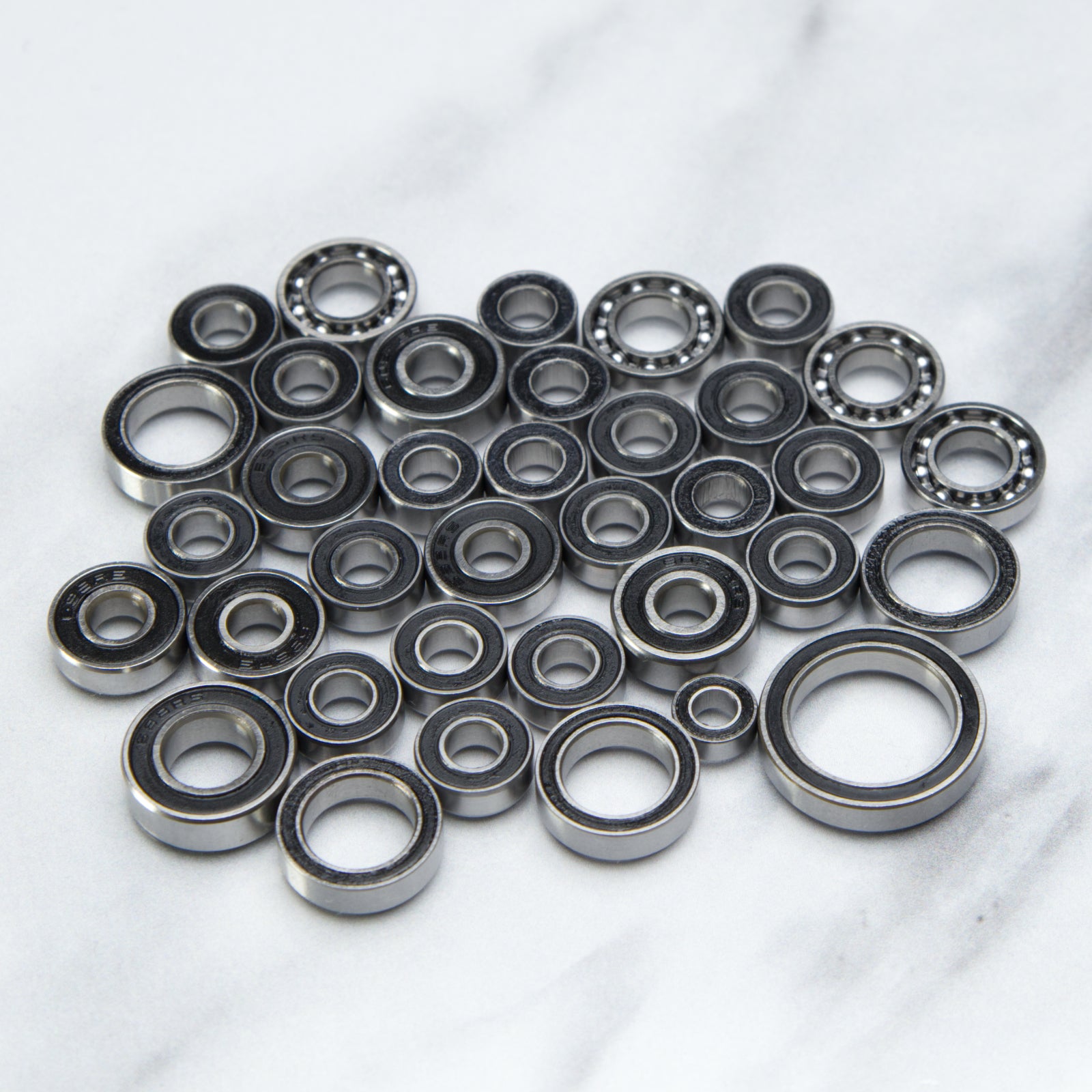 Axial Capra 1.9 4WS RTR, UTB10, AXI-1543 - 36 Pcs Rubber Sealed Bearings Kit