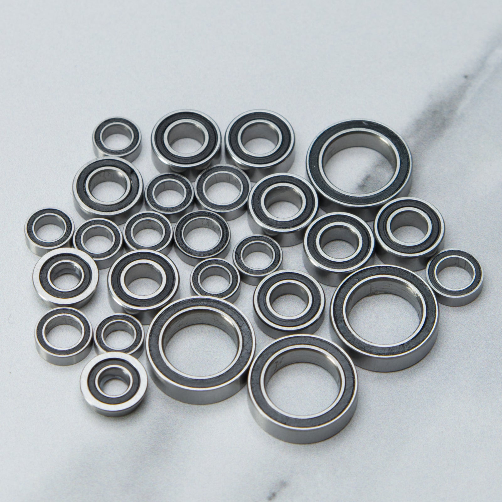 Team Associated TC7.2, TC7.2cc Team Kit - 26 Pcs Rubber Sealed Bearings Kit