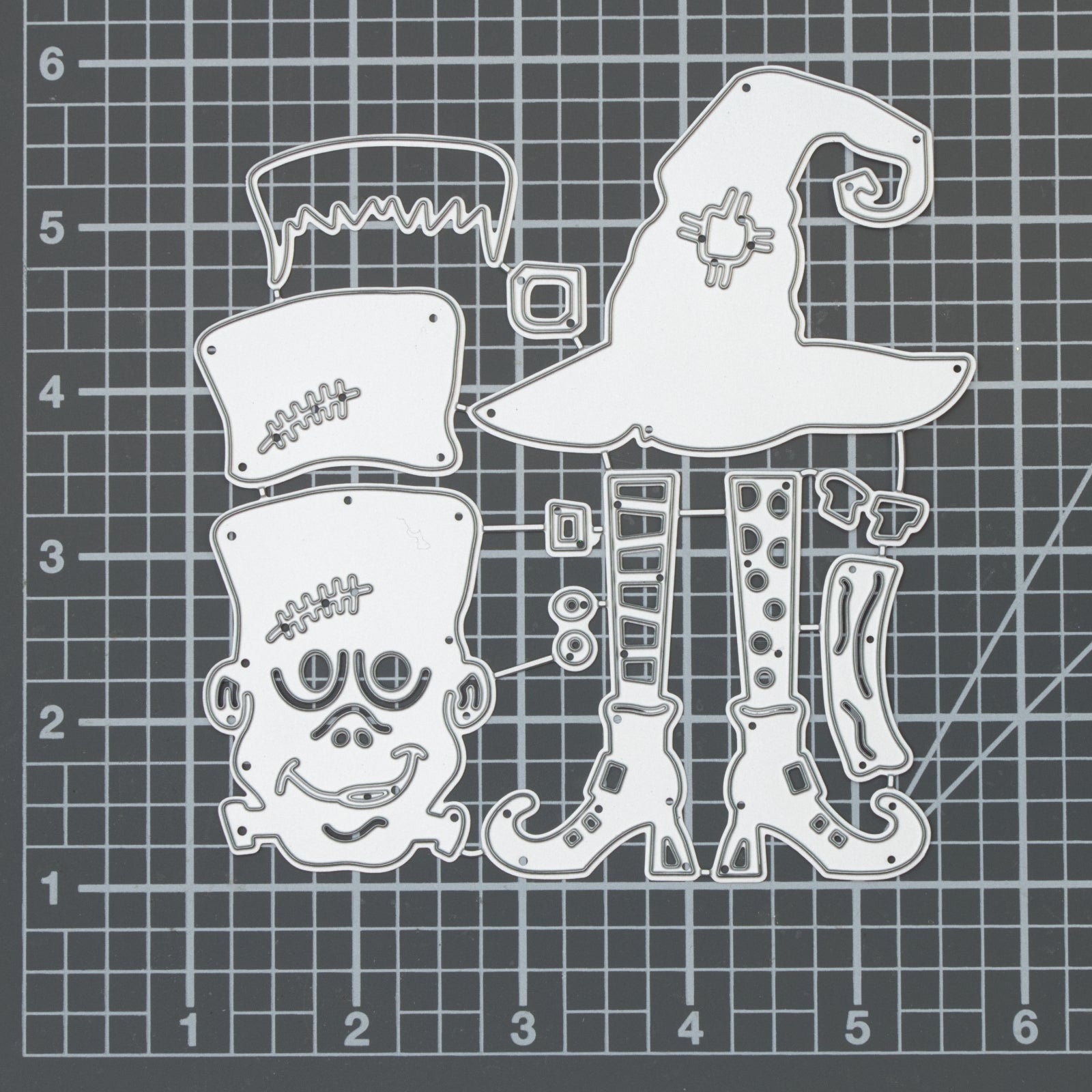 Witchy Bits & Frankenstein’s Monster’s Head Cutting Dies