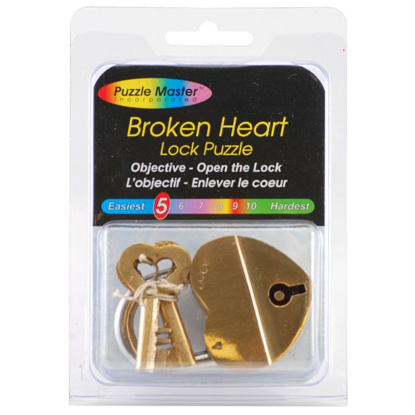 Trick Lock - Broken Heart - Level 5 - Puzzle Master
