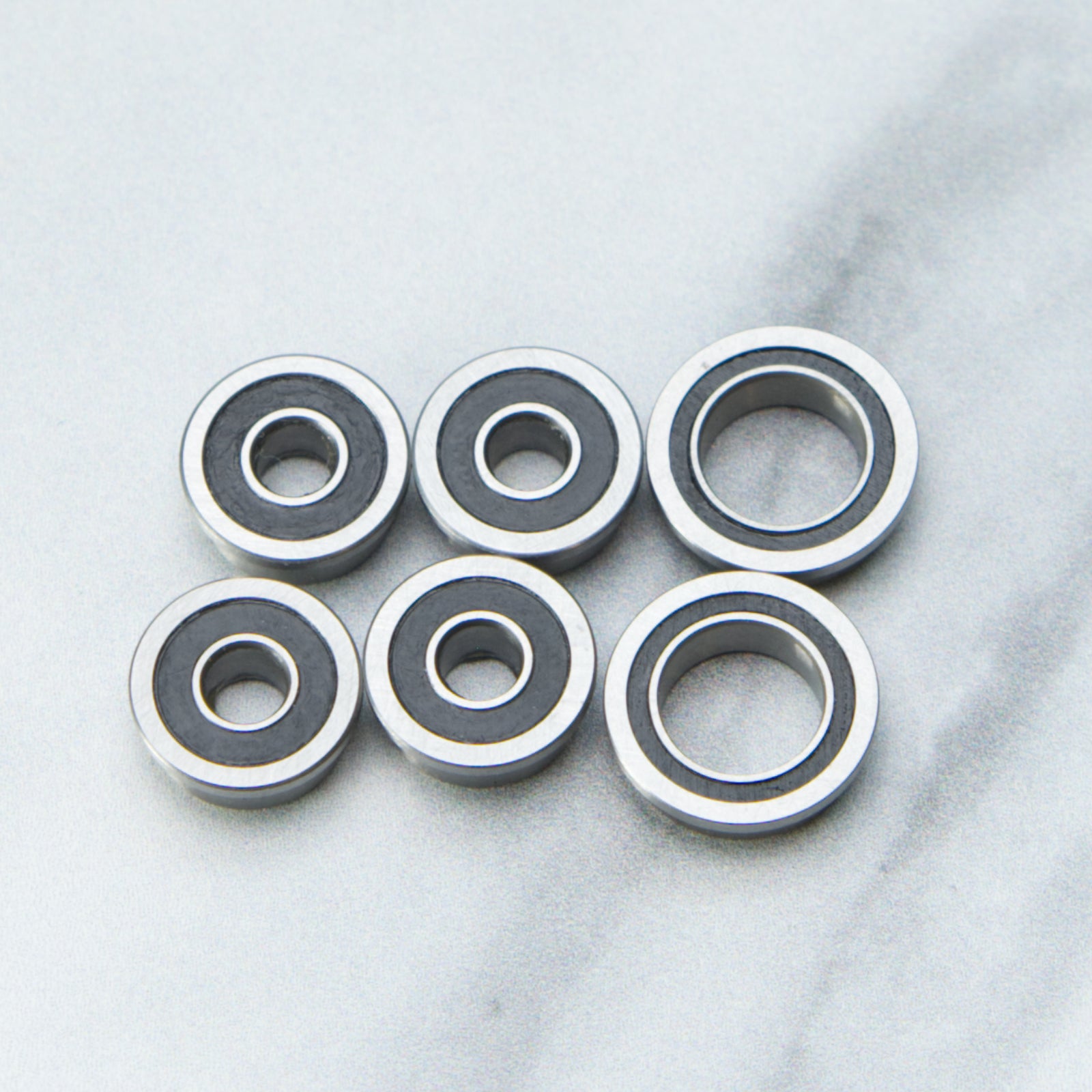 XRAY X12 '21 (US Ver.), X12 ‘22 Pan Car, '23/'24/'25 - 6 Pcs Sealed Bearings Kit