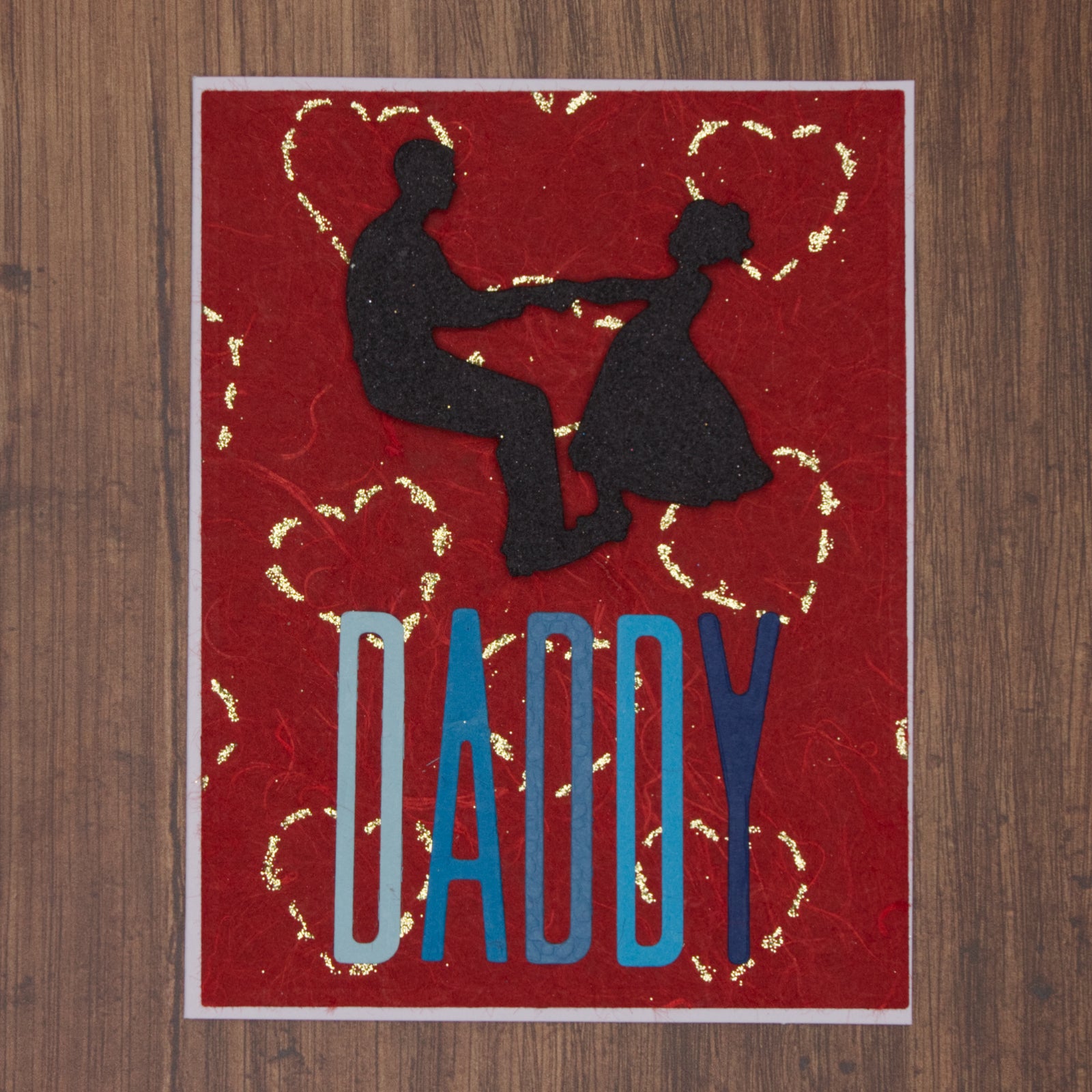 Daddy Daughter Dance Silhouette Cutting Die