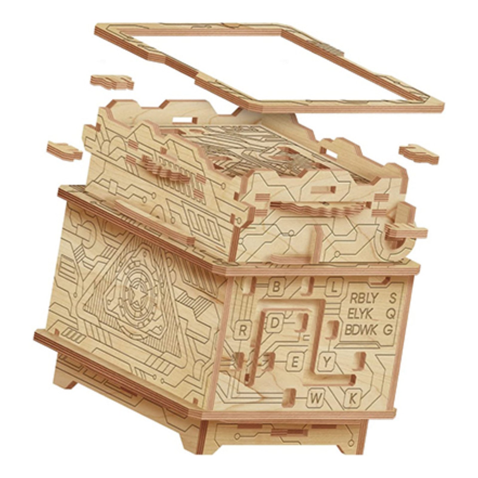 DIY Orbital Box - Build and Solve 3d Puzzle Box - Level 6 - ESC Welt