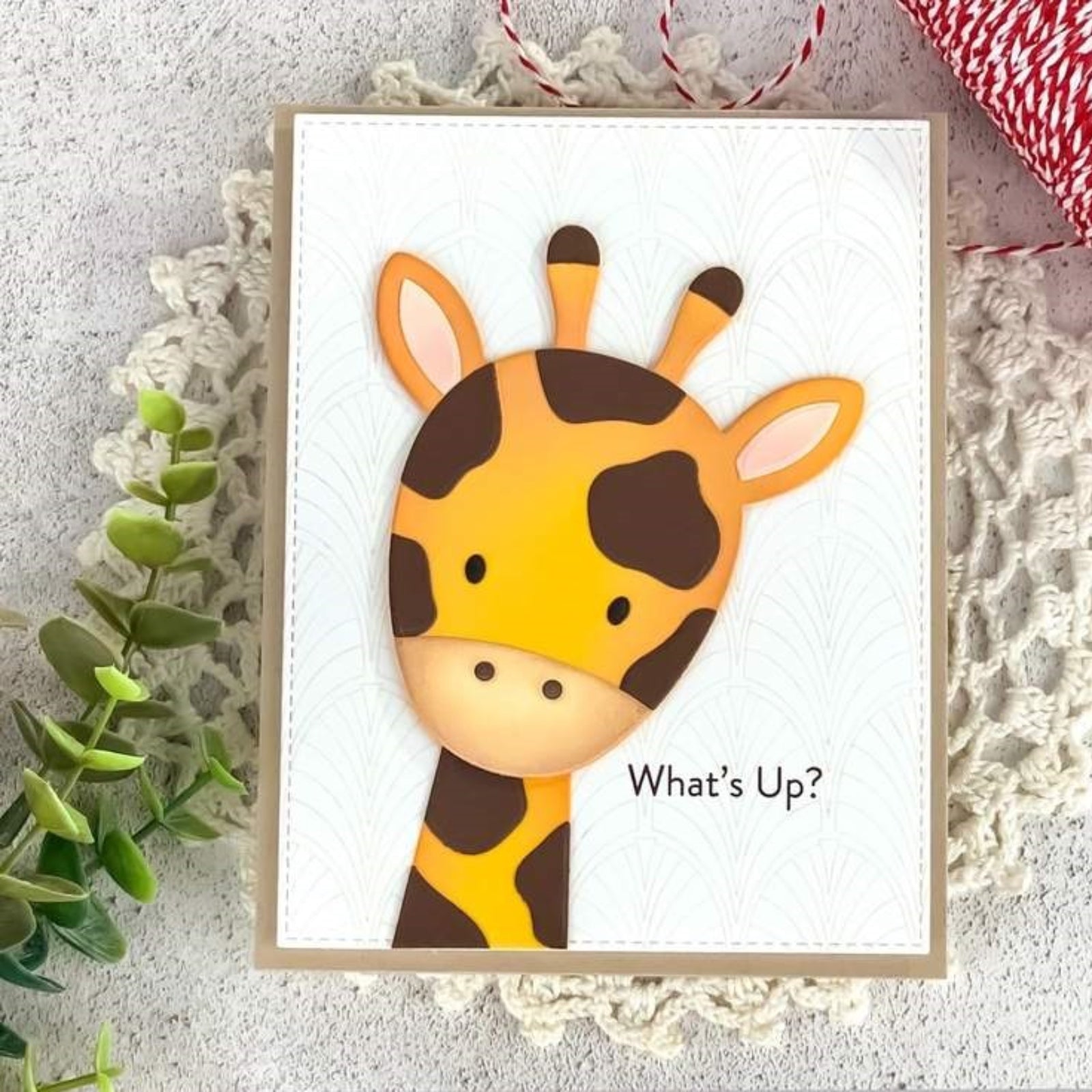 Build a Giraffe Cutting & Embossing Dies