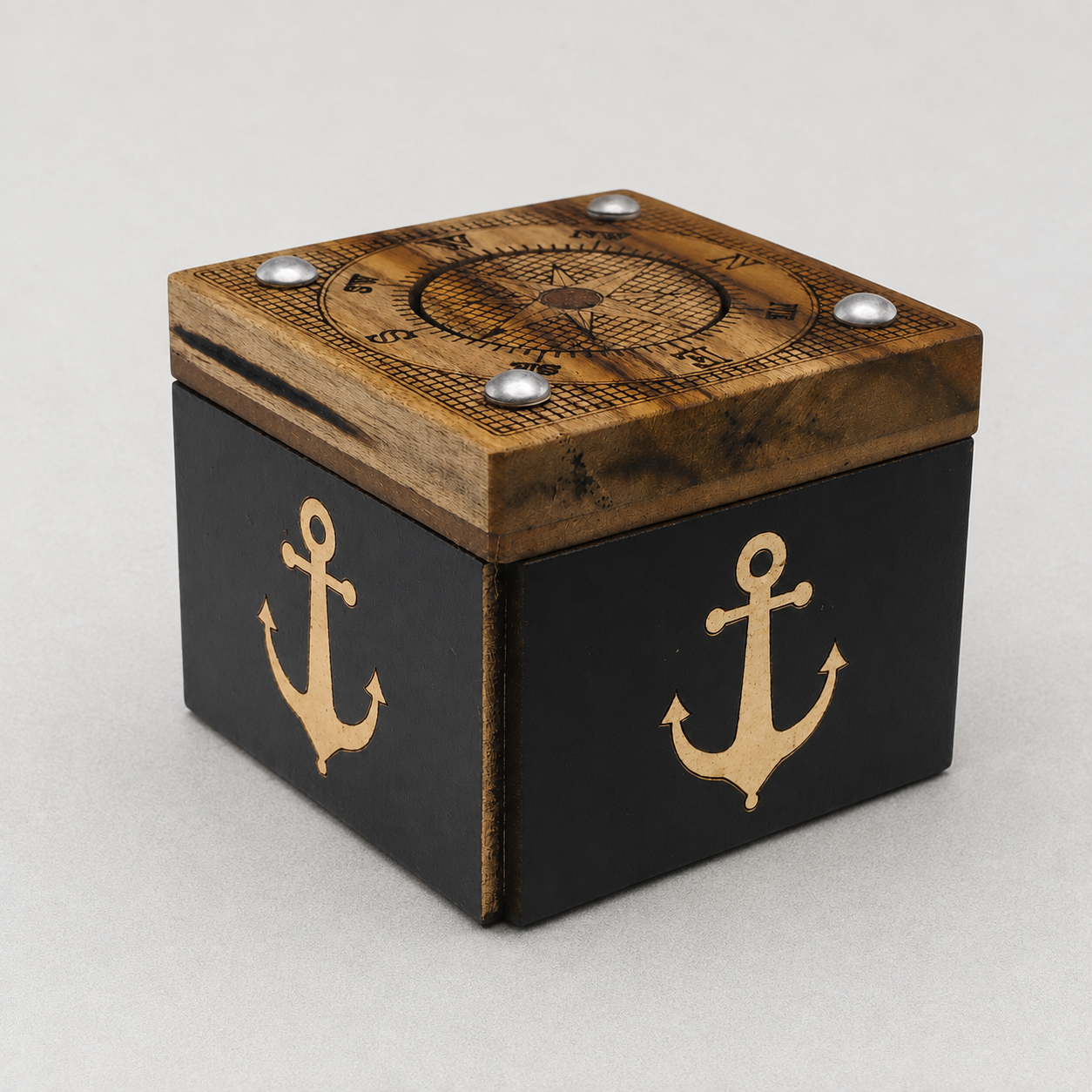 Compass Box – Intermediate Puzzle Box by Jean Claude Constantin