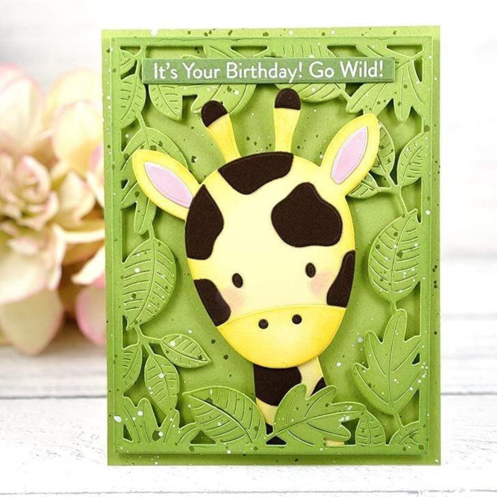 Build a Giraffe Cutting & Embossing Dies