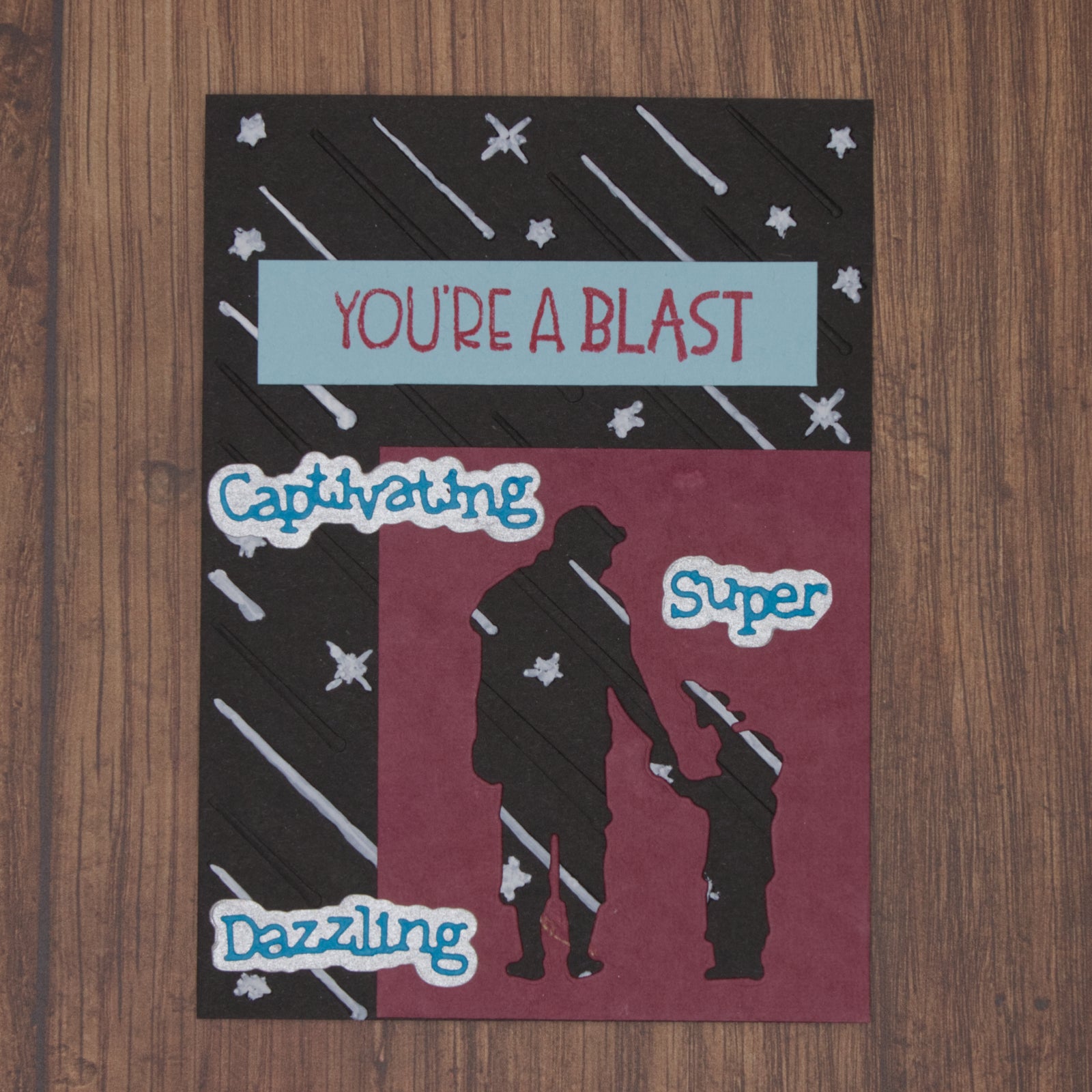 So Many Adjectives Words Cutting Dies w Shadows