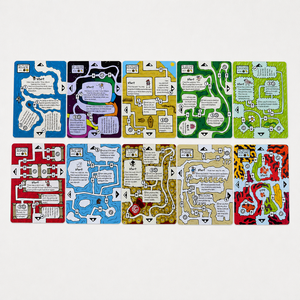 Fledgling Wallet – Beginner Maze Puzzle Set by One Card Maze