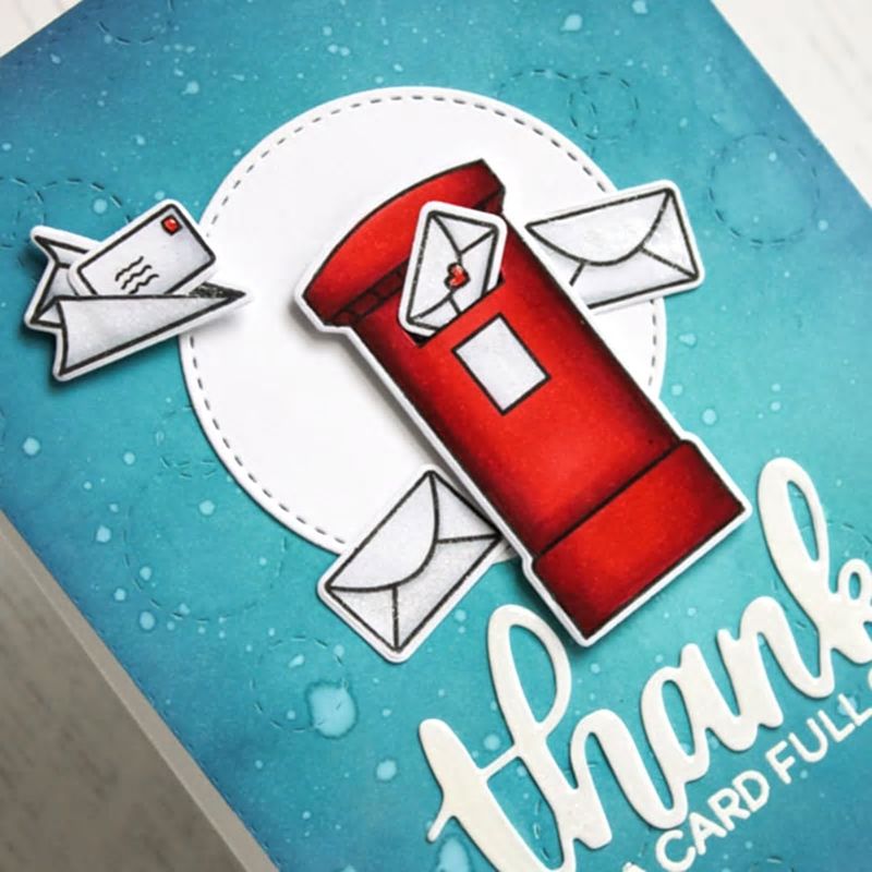 Underwater Air Bubbles Background Cutting & Embossing Die