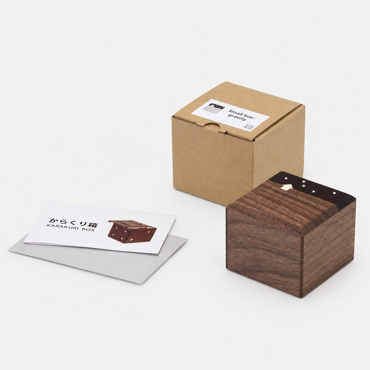 Small Box: Gravity - Beginner Trick Opening Puzzle Box by Karakuri Creation Group