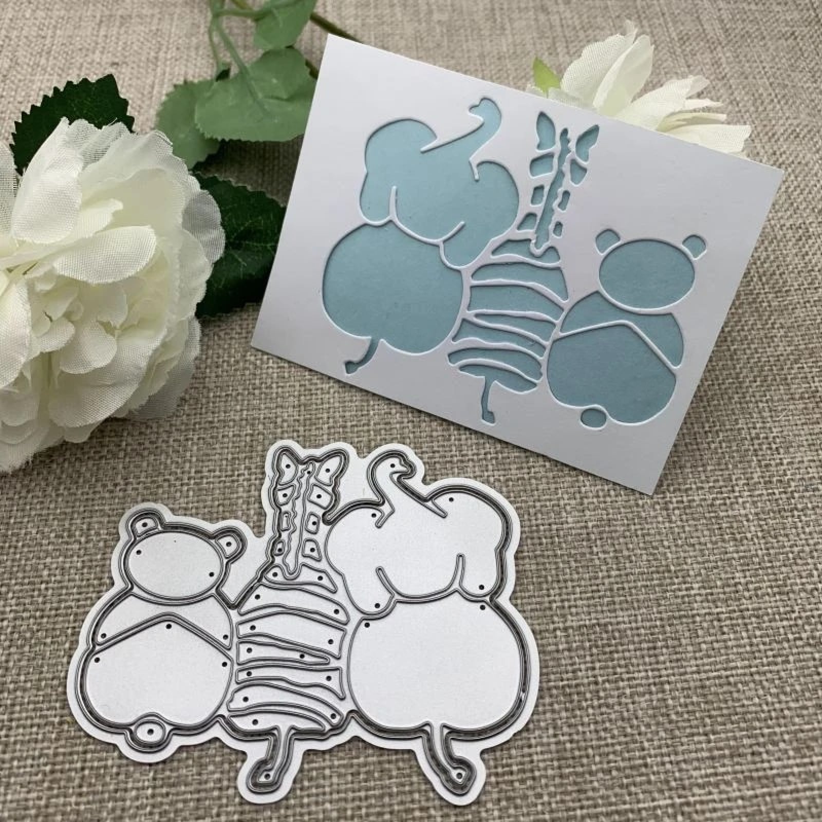 Animals Back View Cutout Cutting Dies