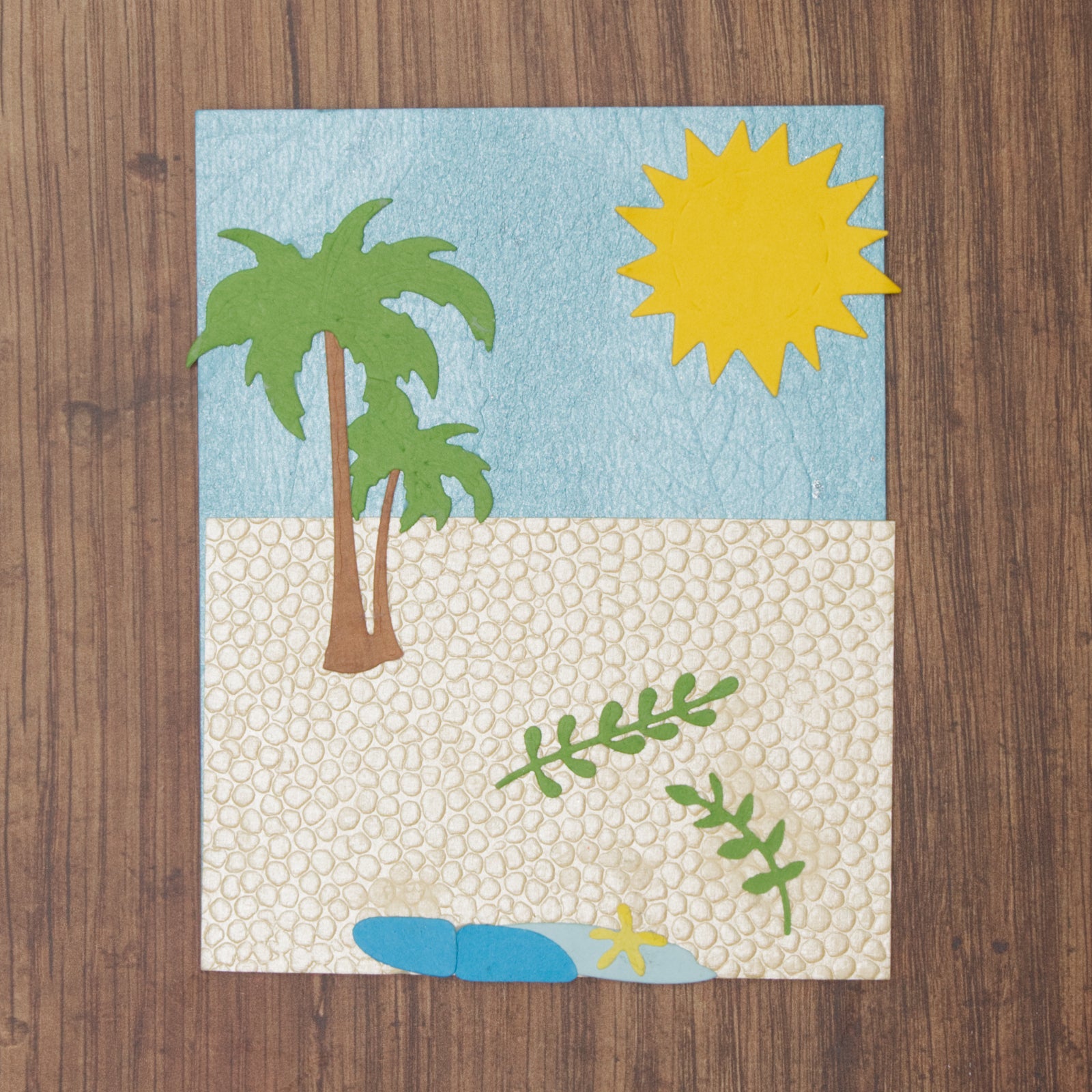 Palm Trees w Oasis / Sand Dune Cutting Dies