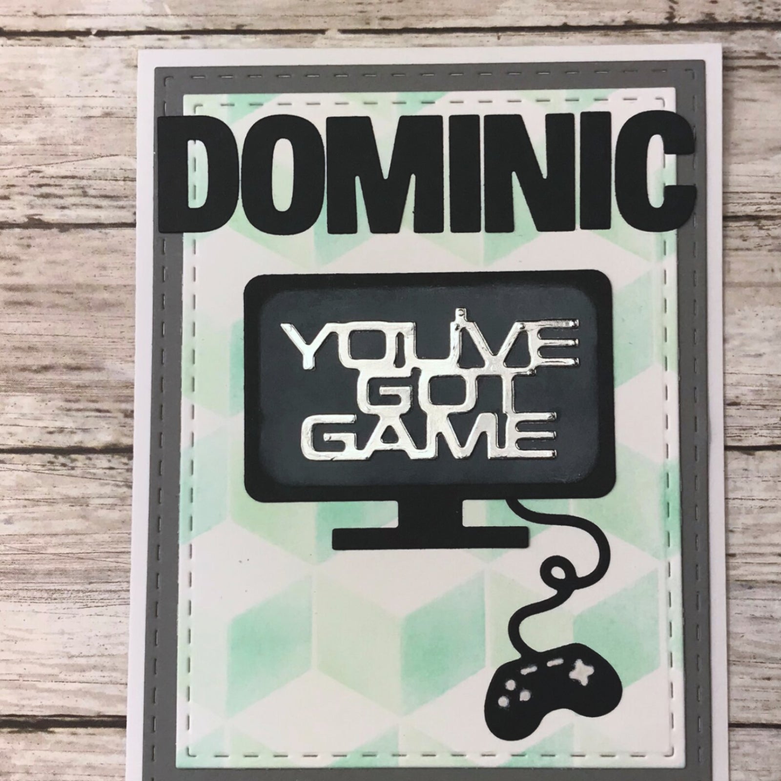 You’ve Got Game Video Gaming Cutting & Embossing Dies