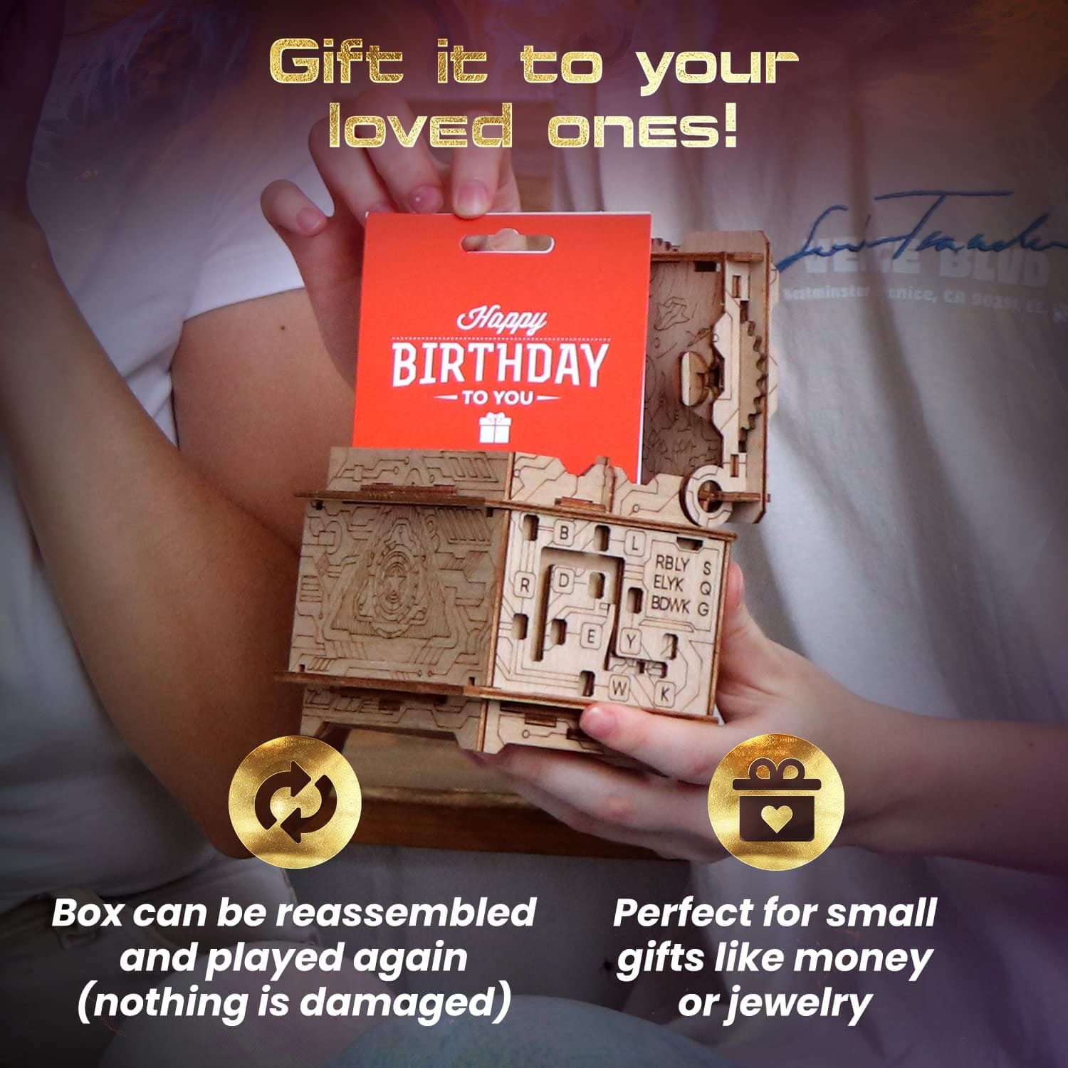 DIY Orbital Box - Build and Solve 3d Puzzle Box - Level 6 - ESC Welt