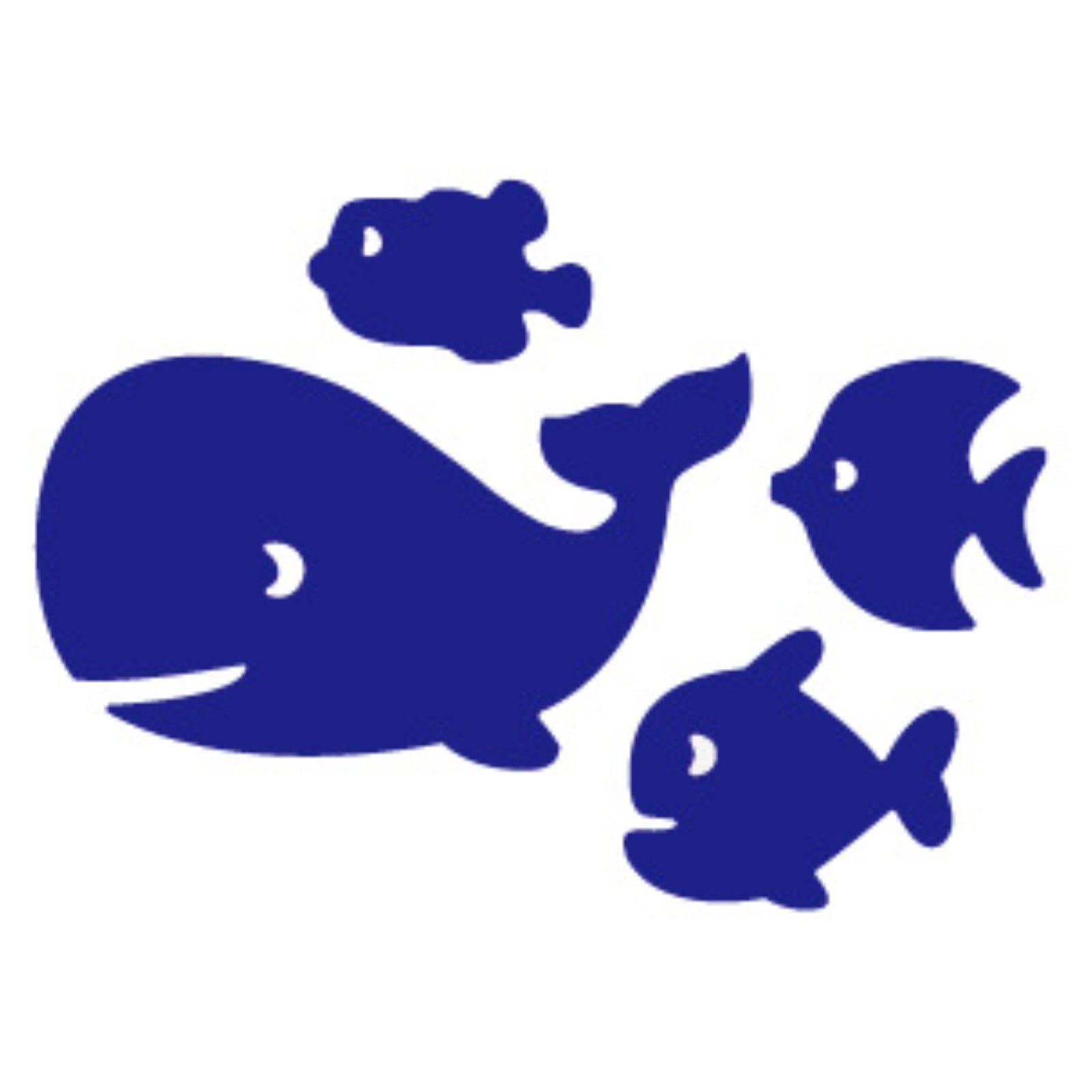 Swim School Whale w Fish Friends Cutting Dies Set