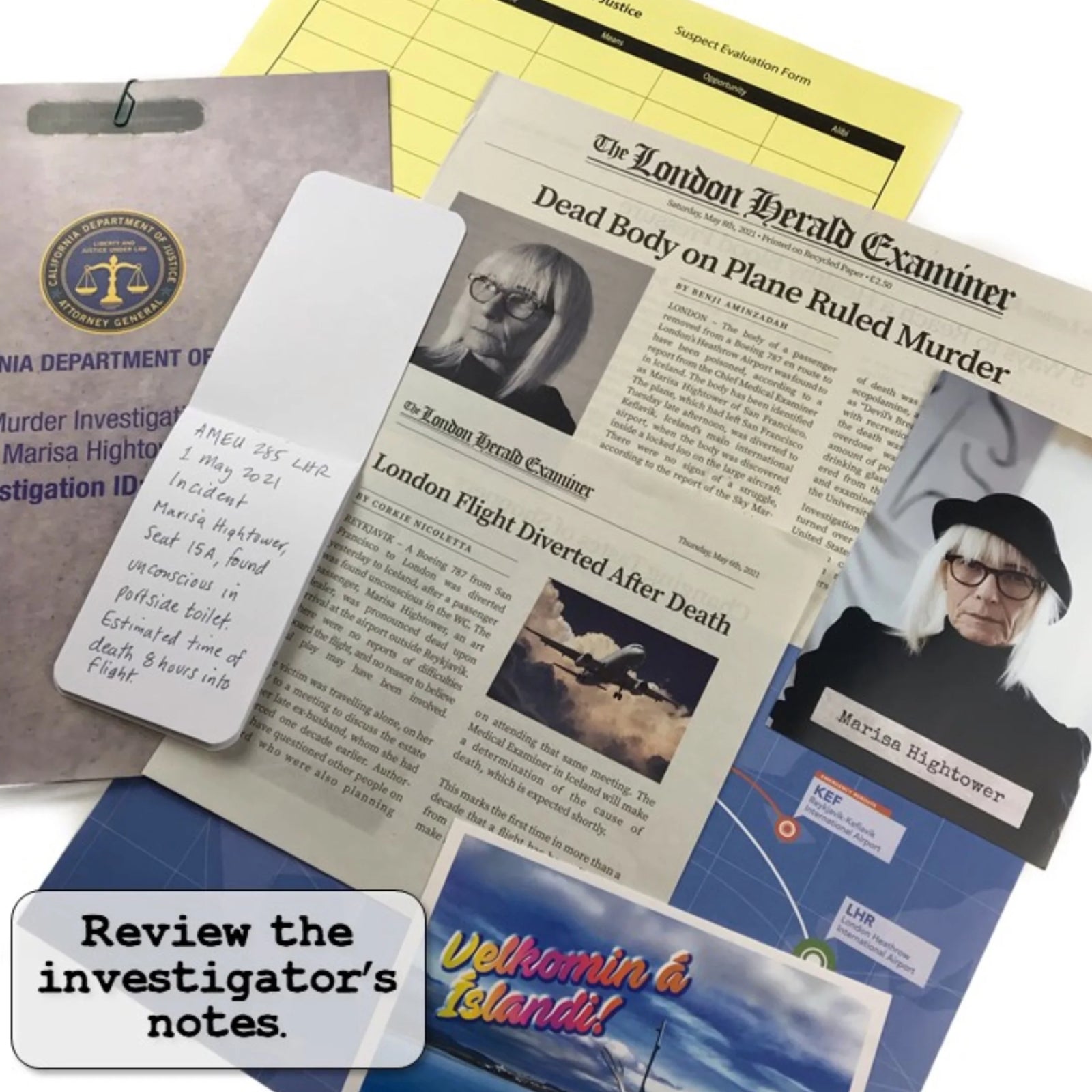 Detective Stories - Mile-High Murder - Case Files