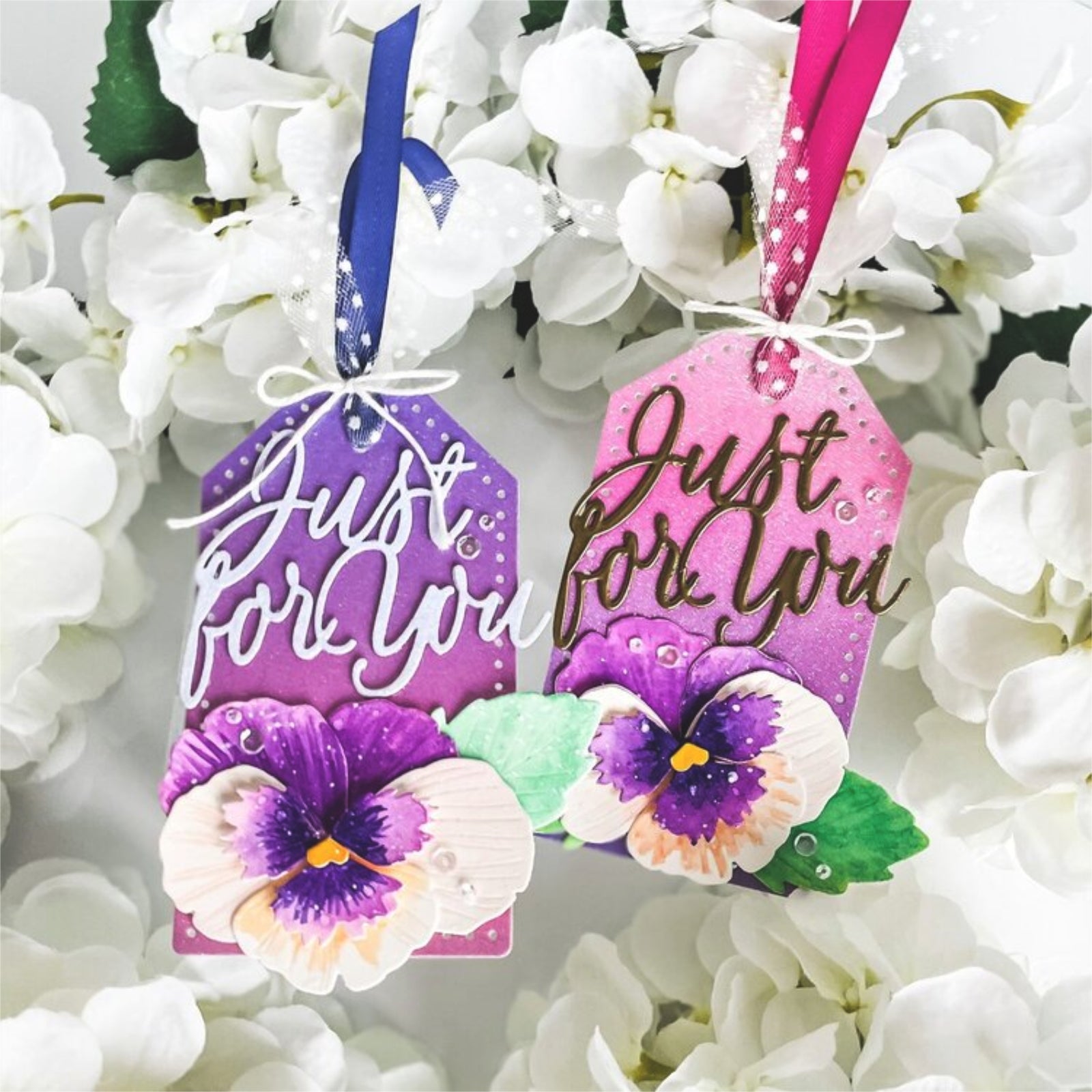 Just for You Script Sentiment Cutting Die
