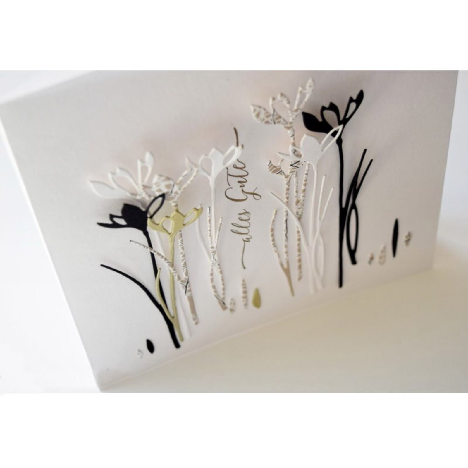 Crocus Flower Trio w Leaf/Grass Cutting Dies